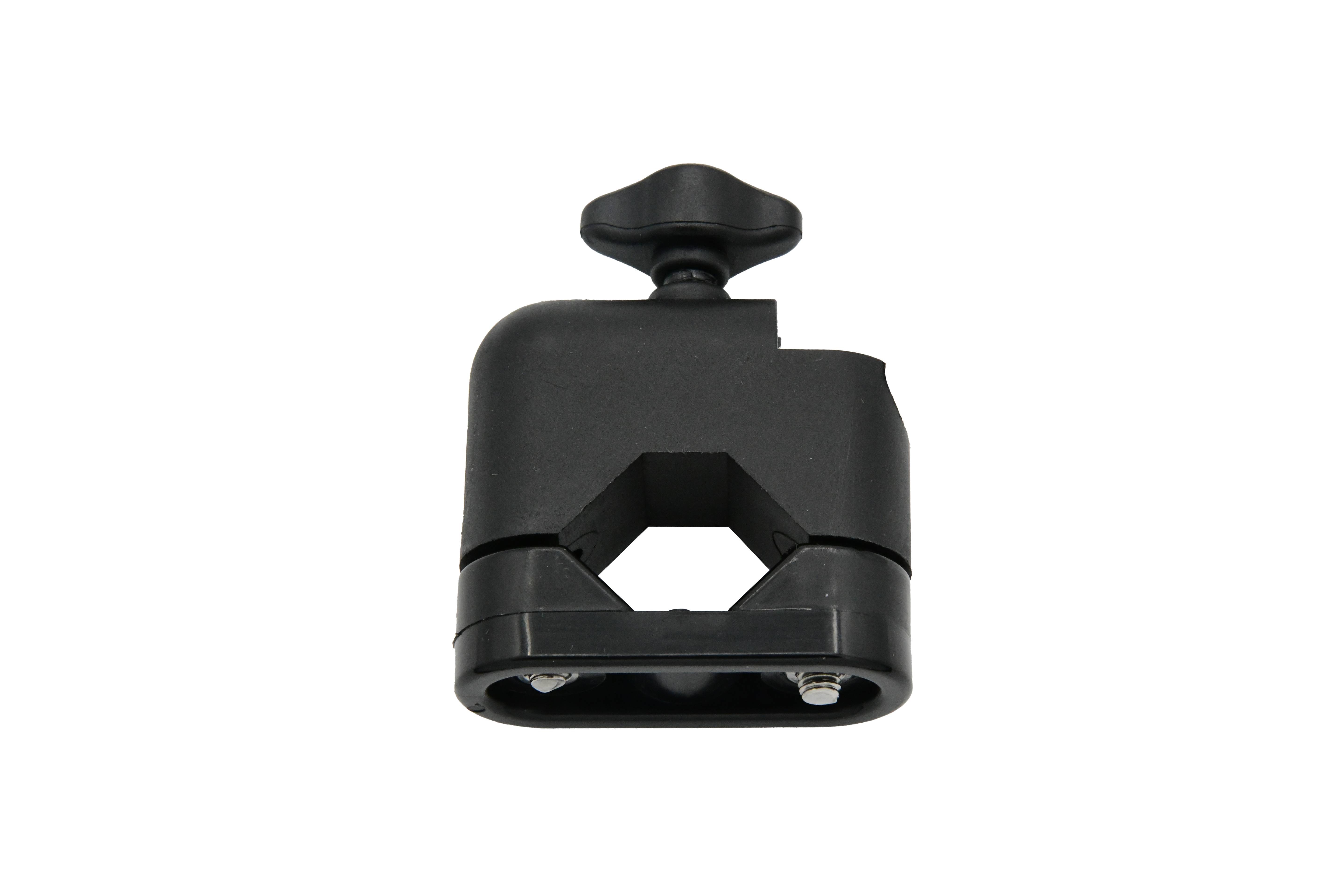 Plastic Clamp on Flagpole Base with Flagpole