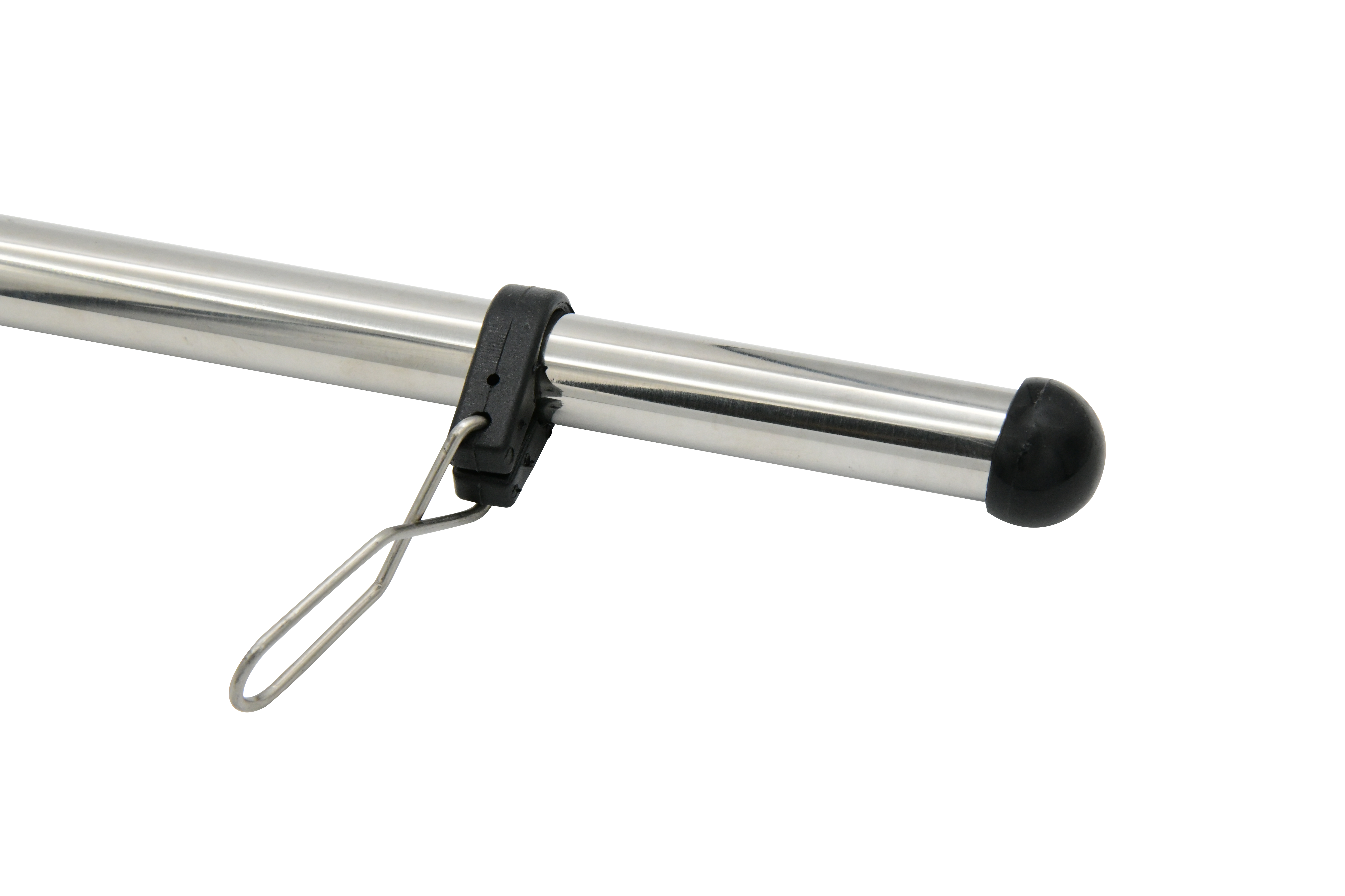 Plastic Clamp on Flagpole Base with Flagpole