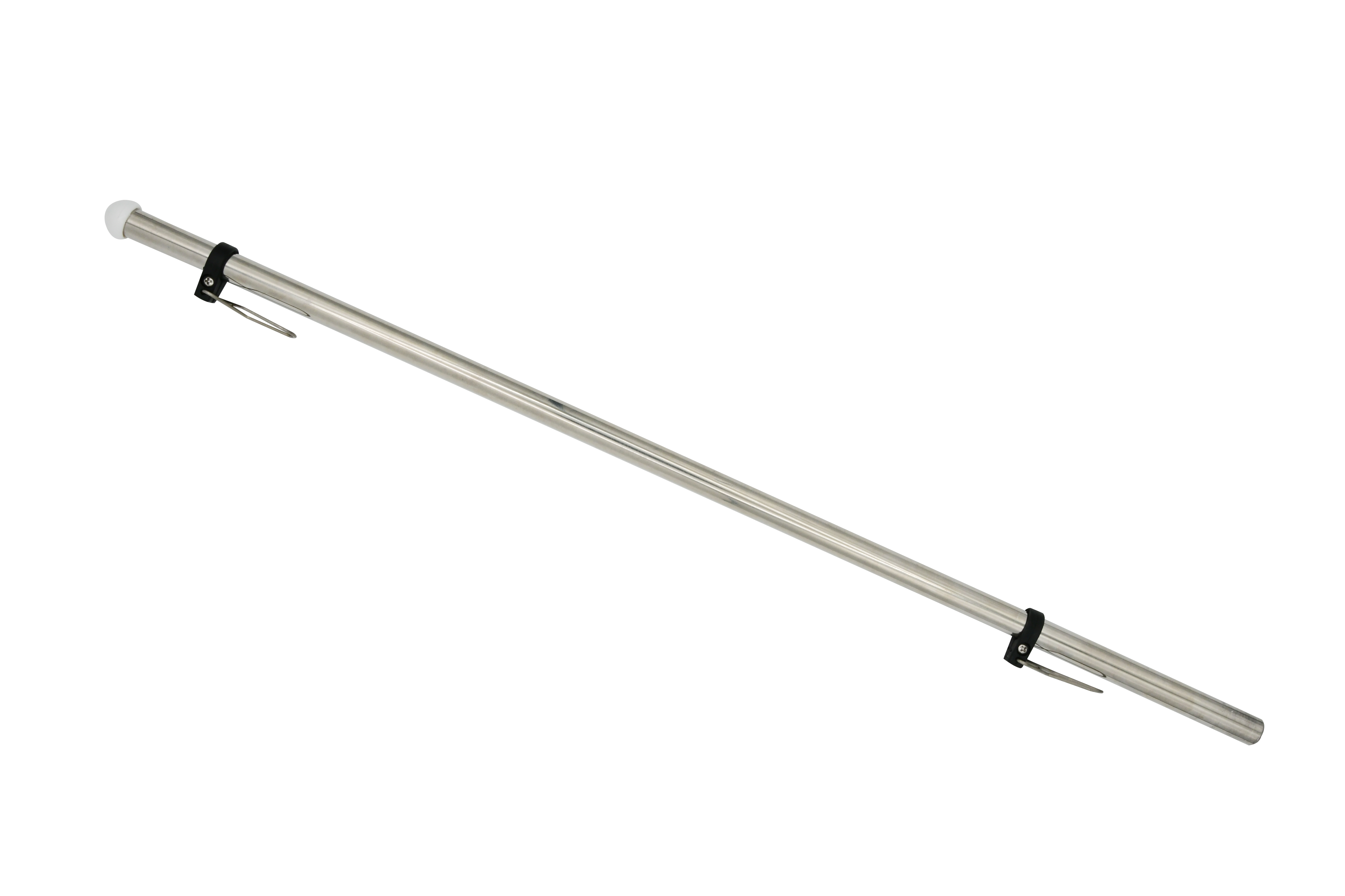 Plastic Clamp on Flagpole Base with Flagpole