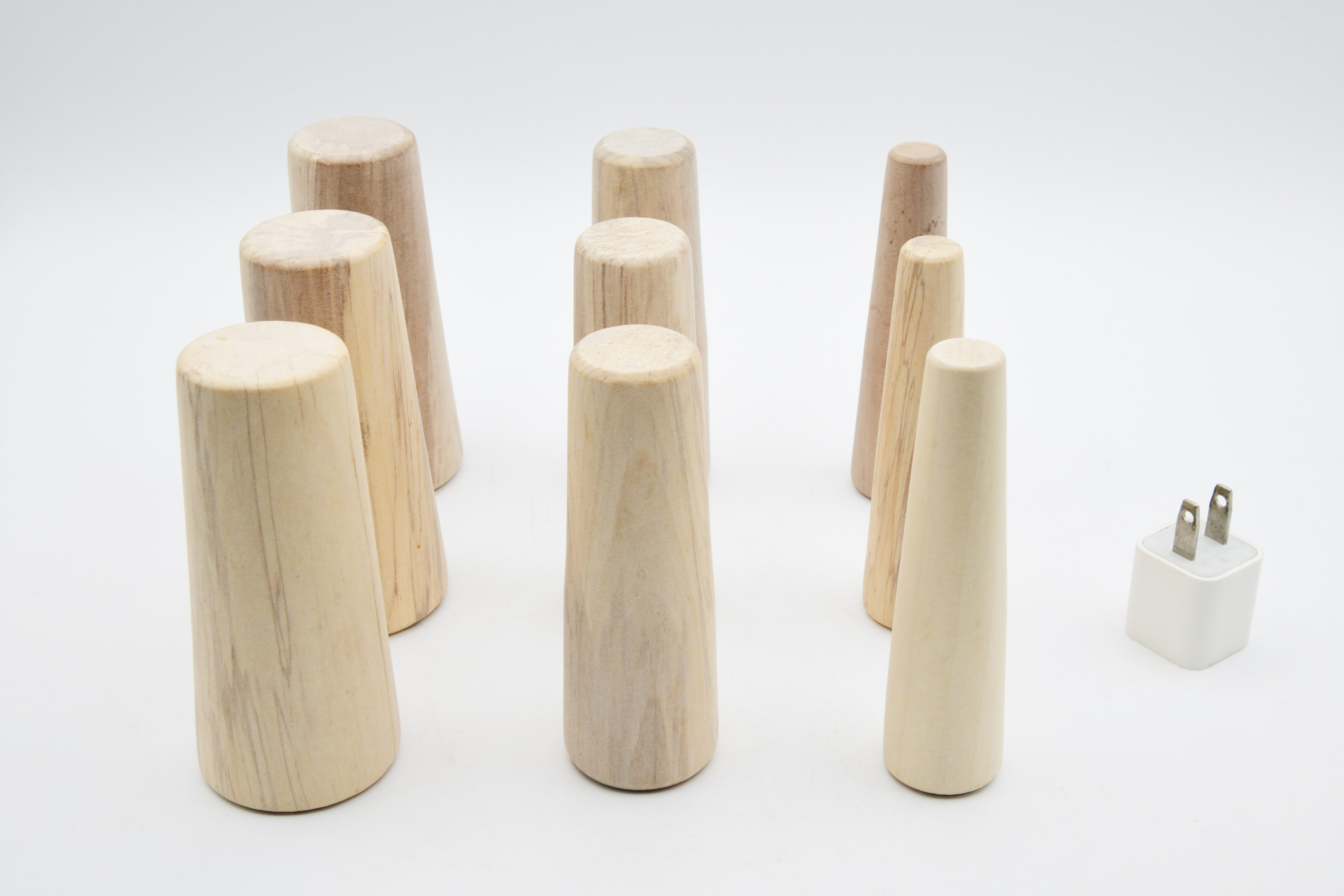 Thru-Hull Bung, Wood Emergency Plug Set for Ø0.75"~Ø1.97" holes