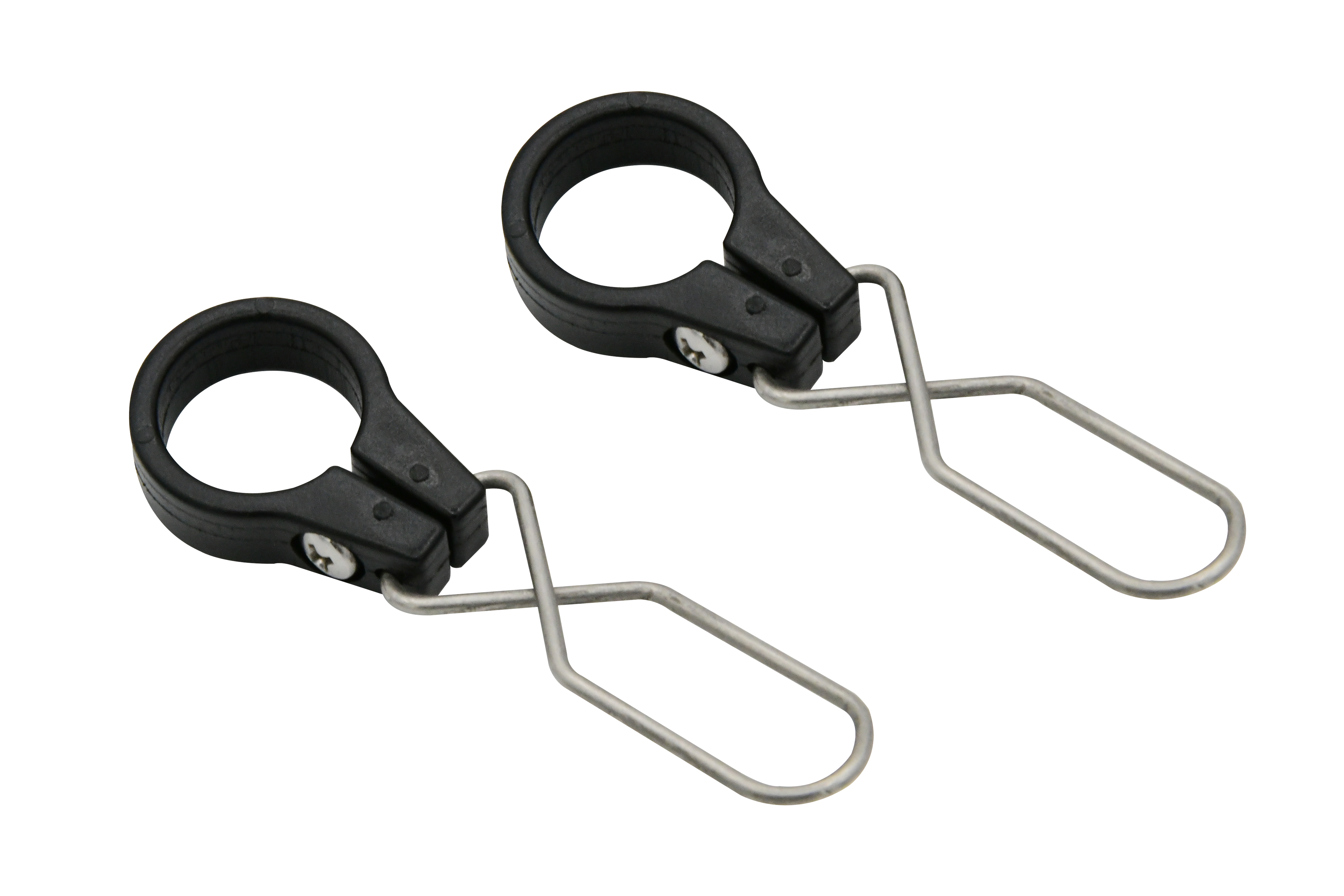 Flag clamp for poles (pack of 2)