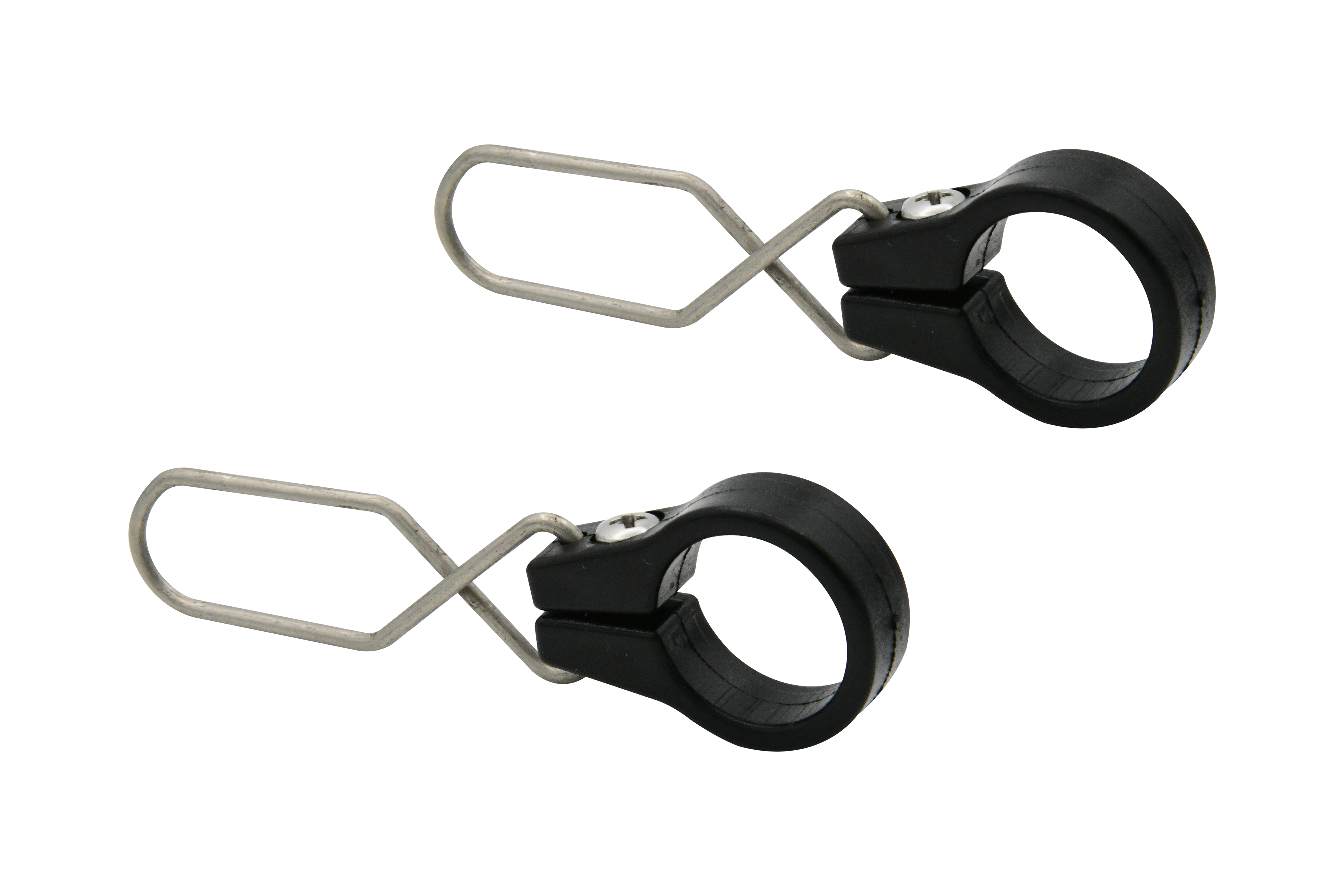 Flag clamp for poles (pack of 2)