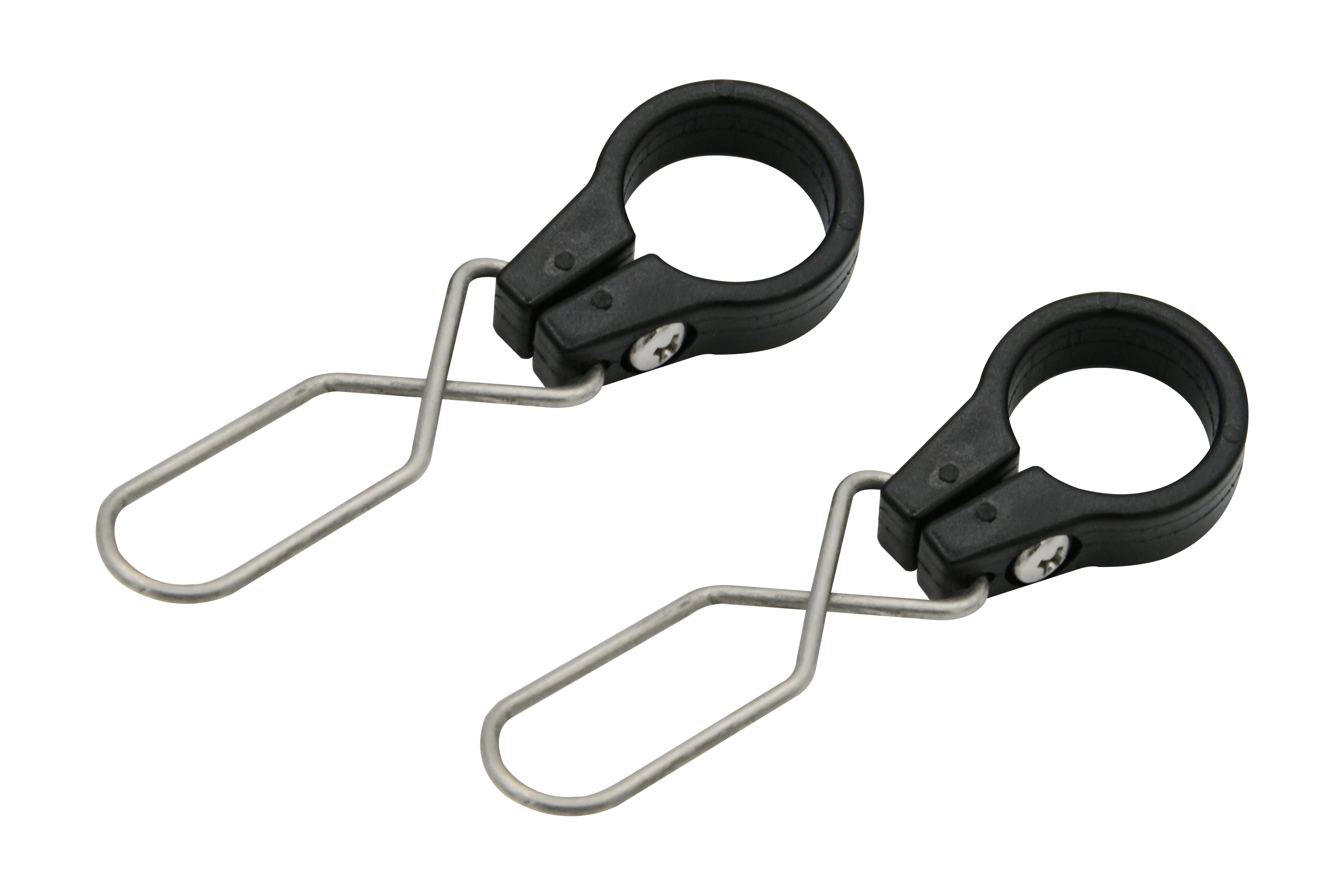 Flag clamp for poles (pack of 2)