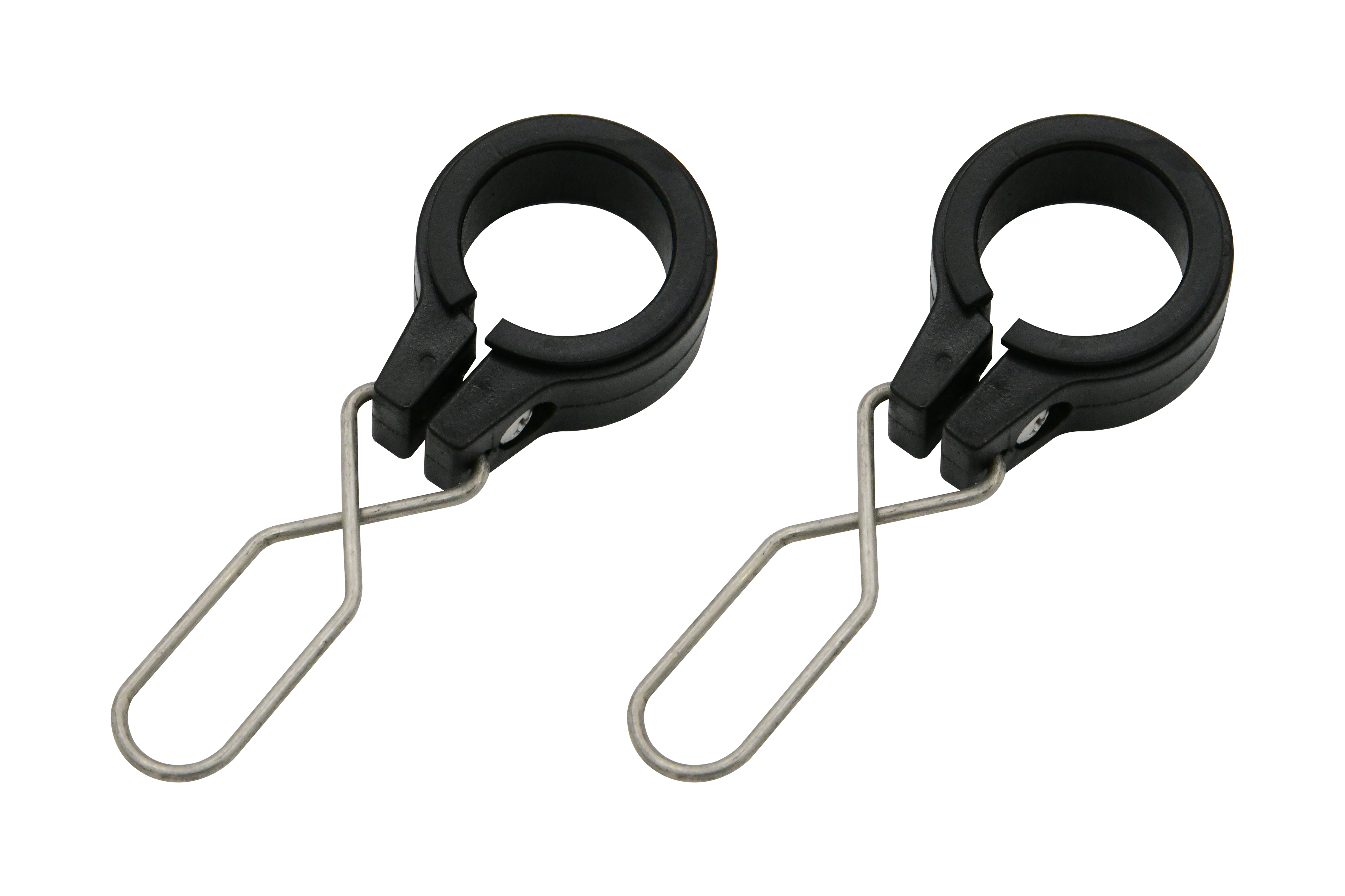 Flag clamp for poles (pack of 2)