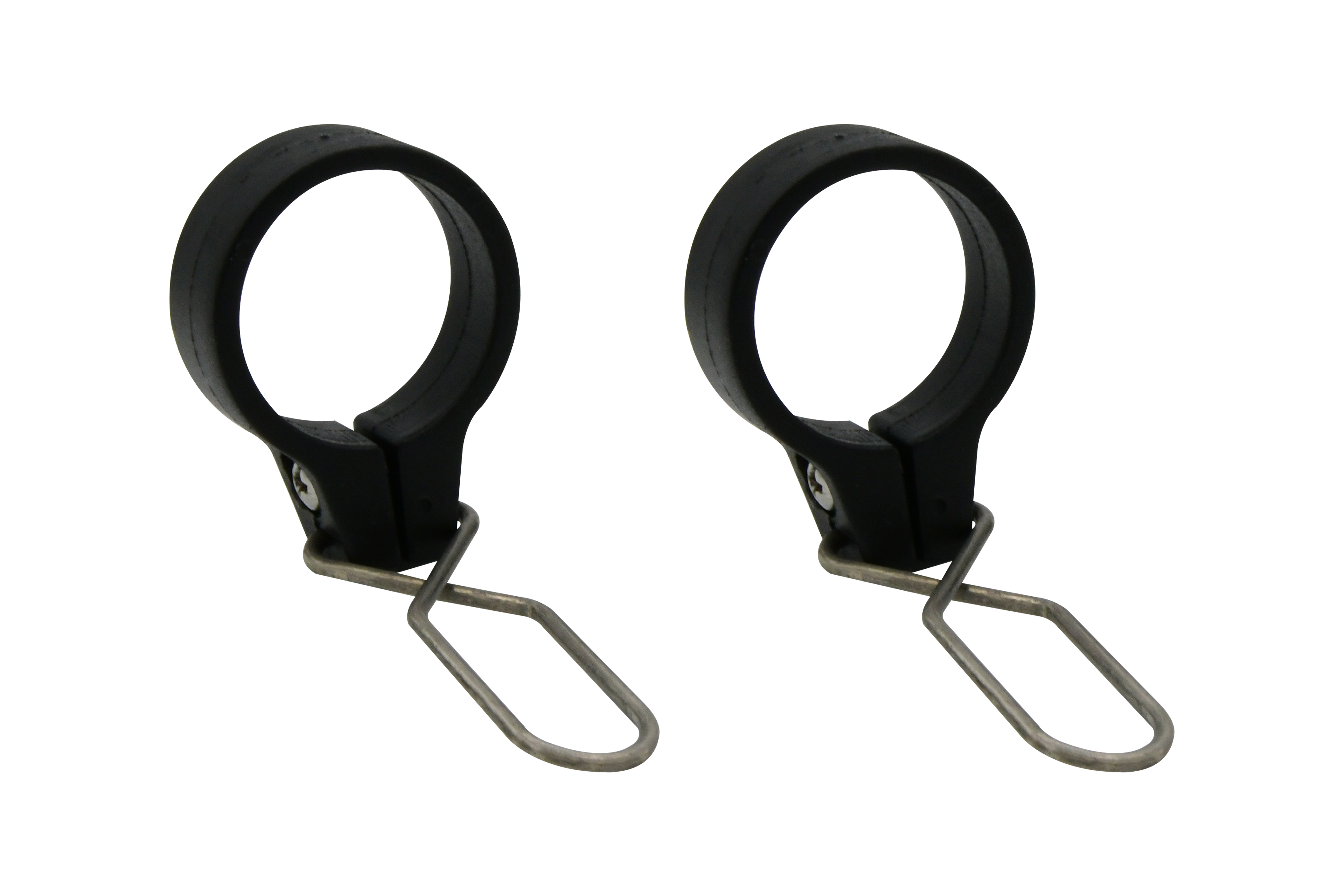Flag clamp for poles (pack of 2)
