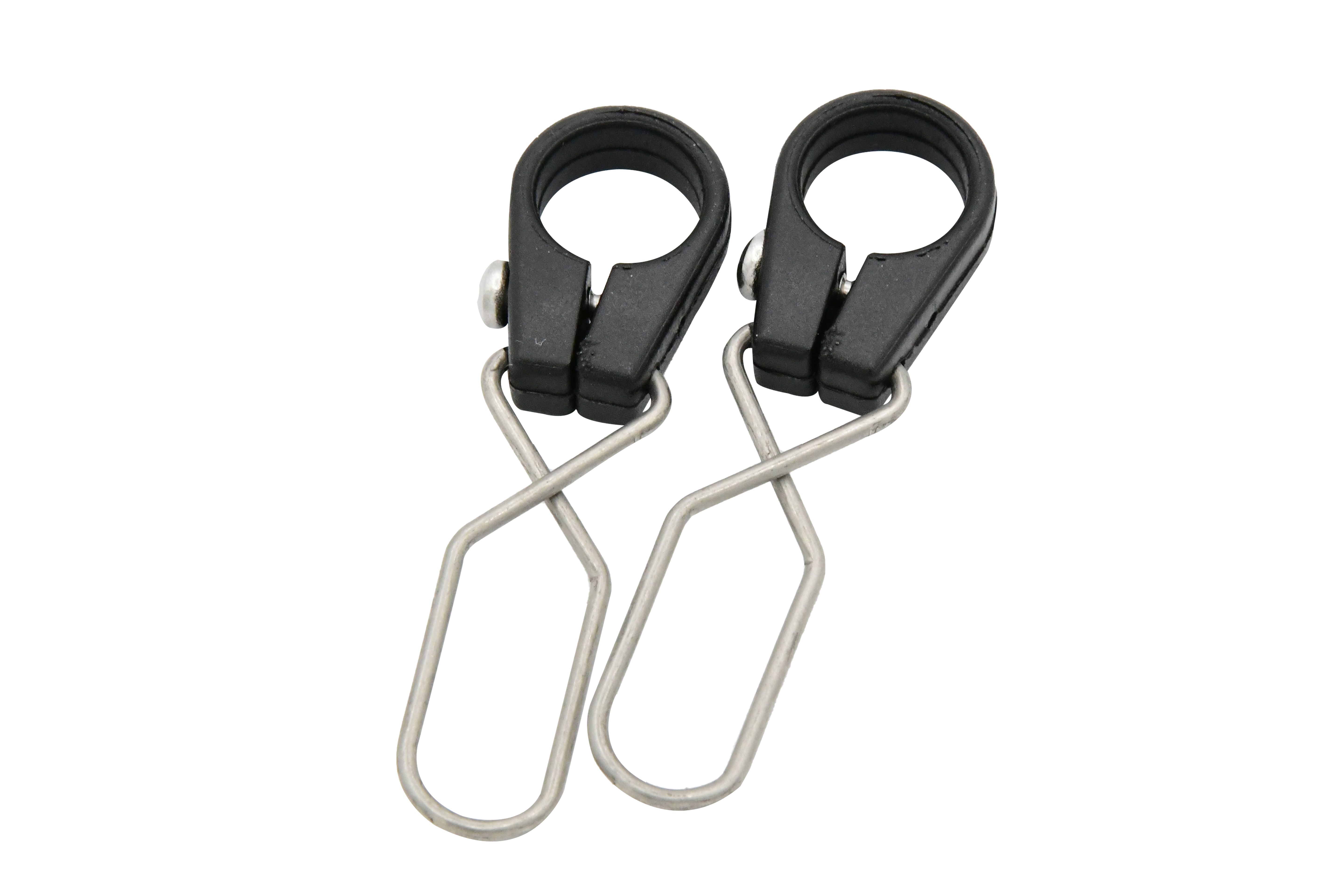 Flag clamp for poles (pack of 2)