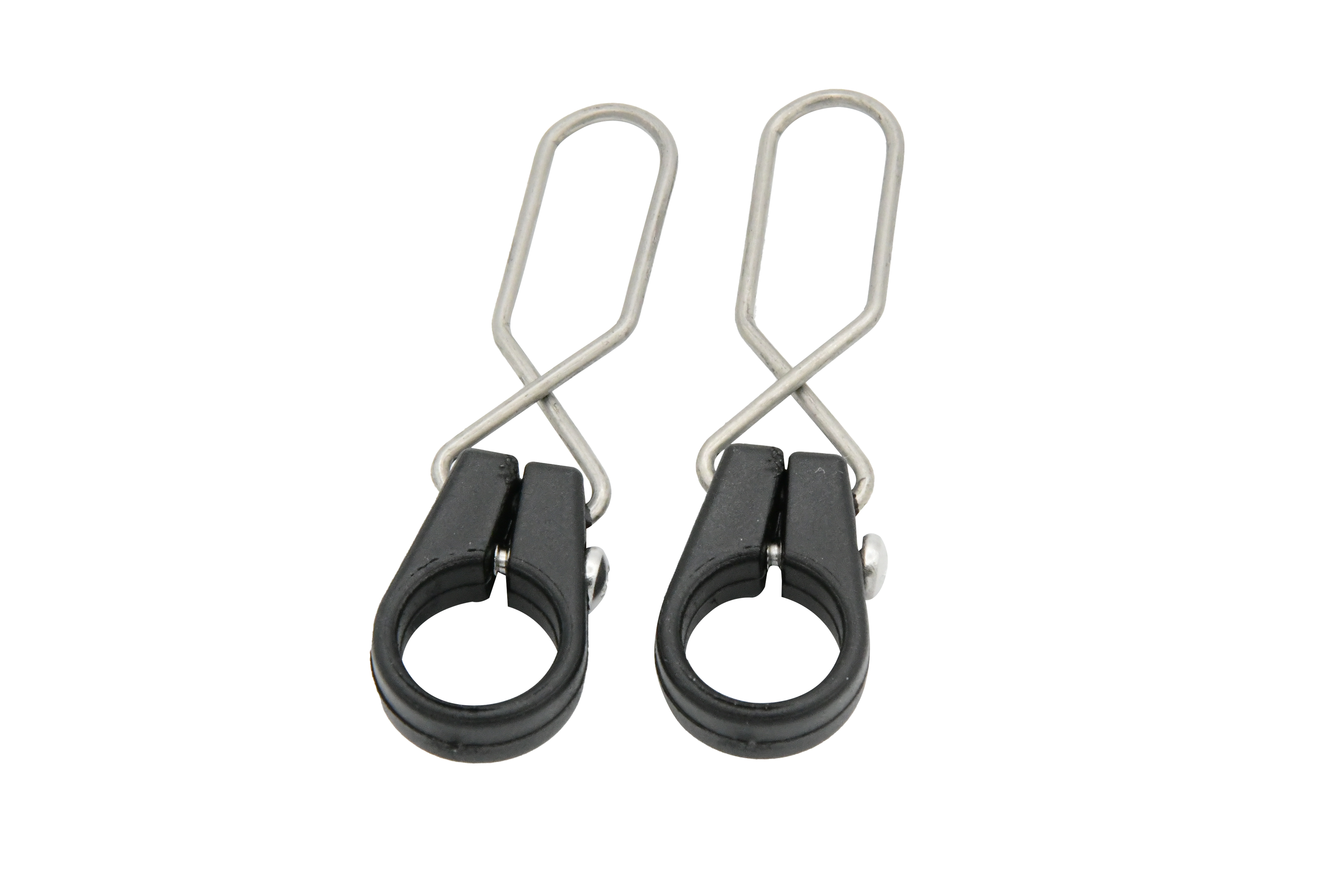 Flag clamp for poles (pack of 2)