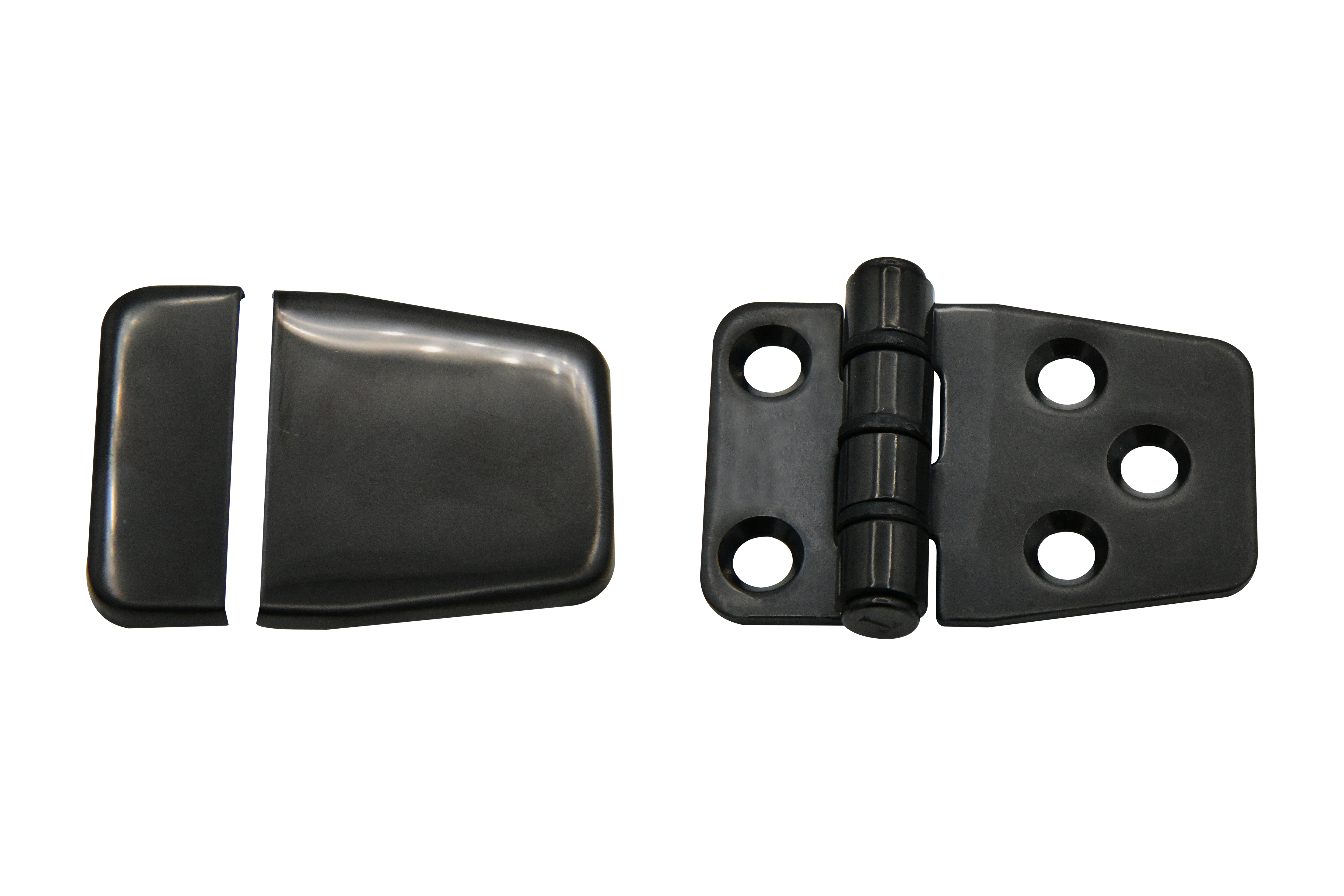 PVD SS Short-side Hinge 1.45" x 2.25" w/Cover