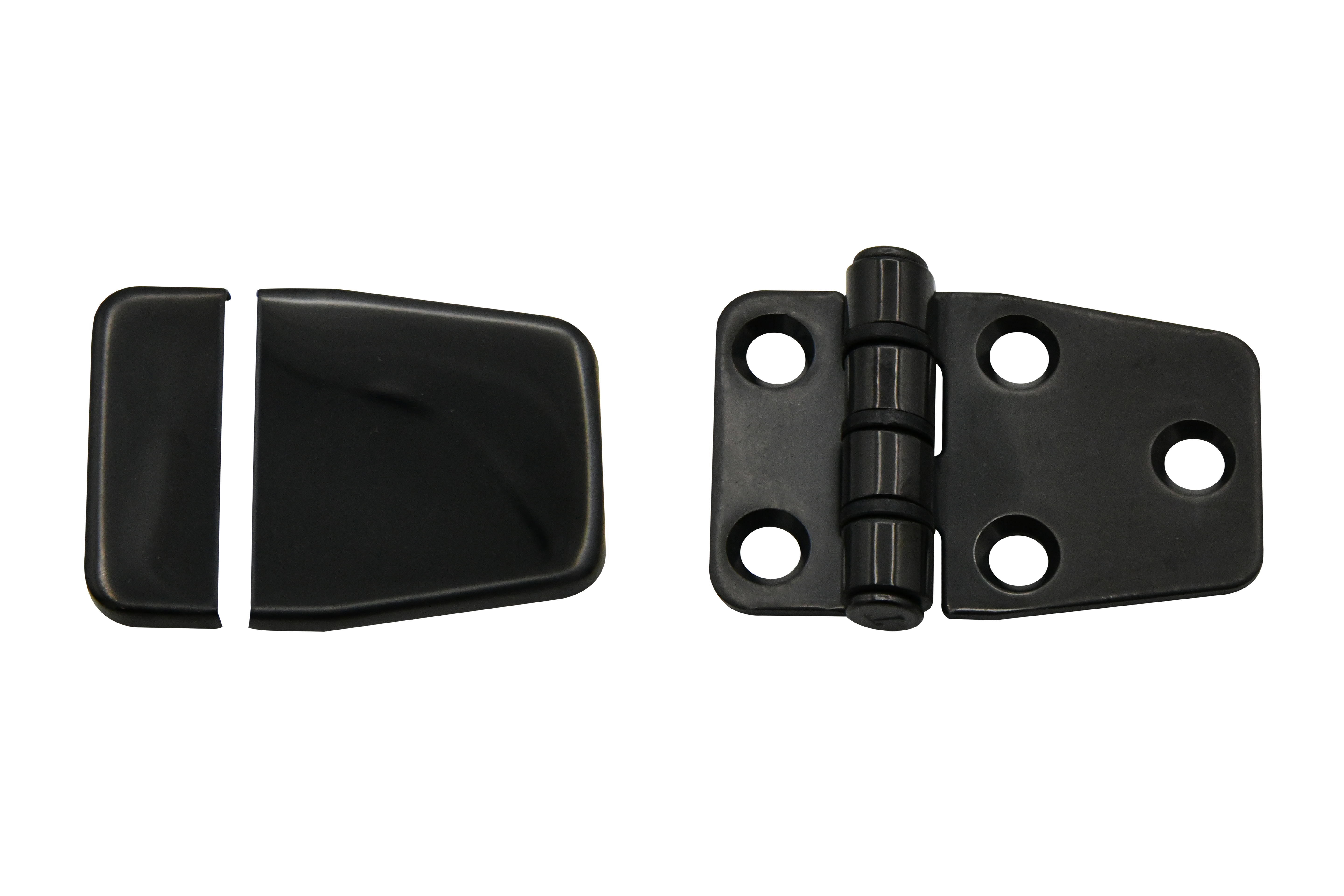 PVD SS Short-side Hinge 1.45" x 2.25" w/Cover