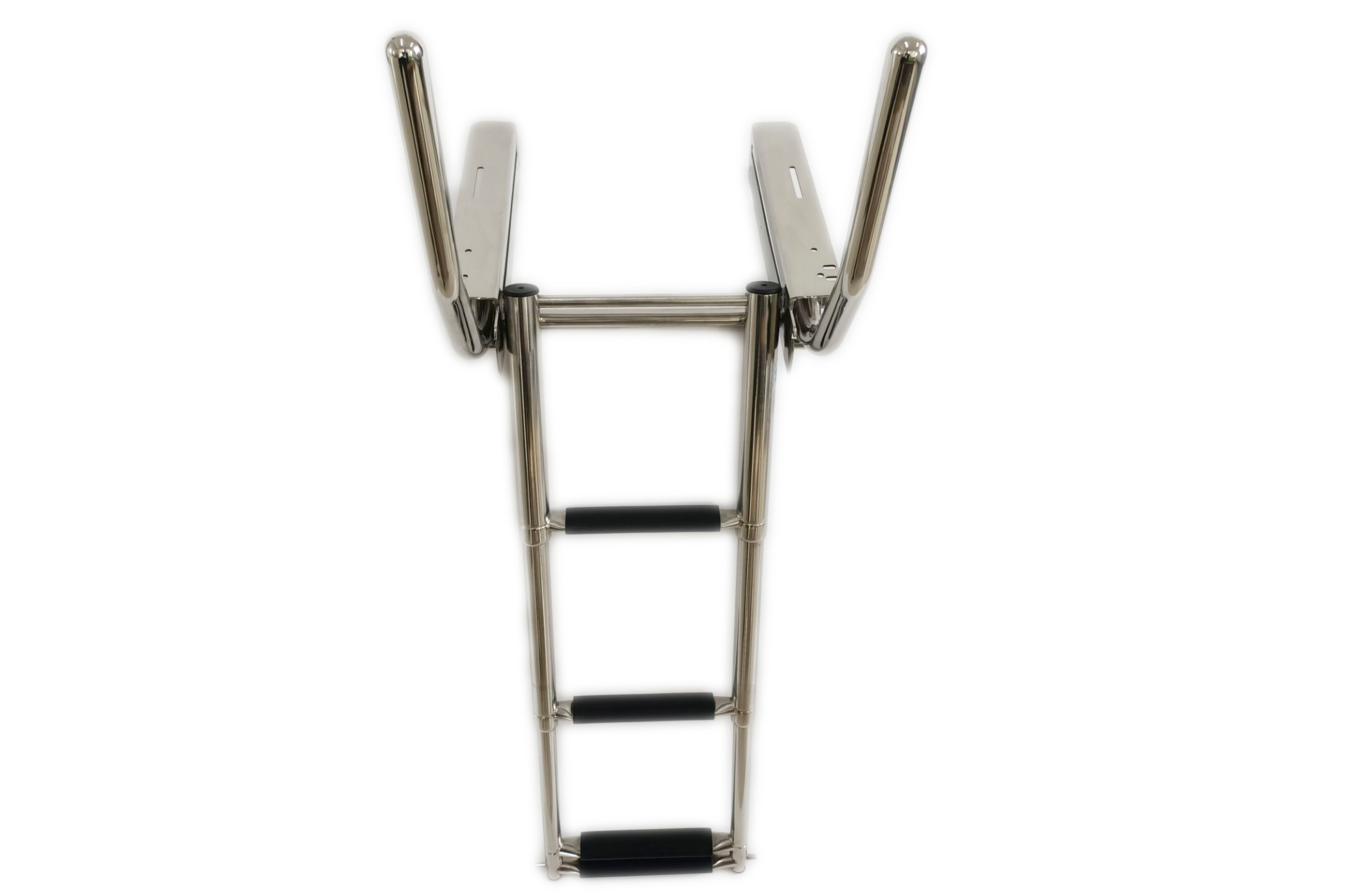Under-Platform Retractable Handrail Ladder