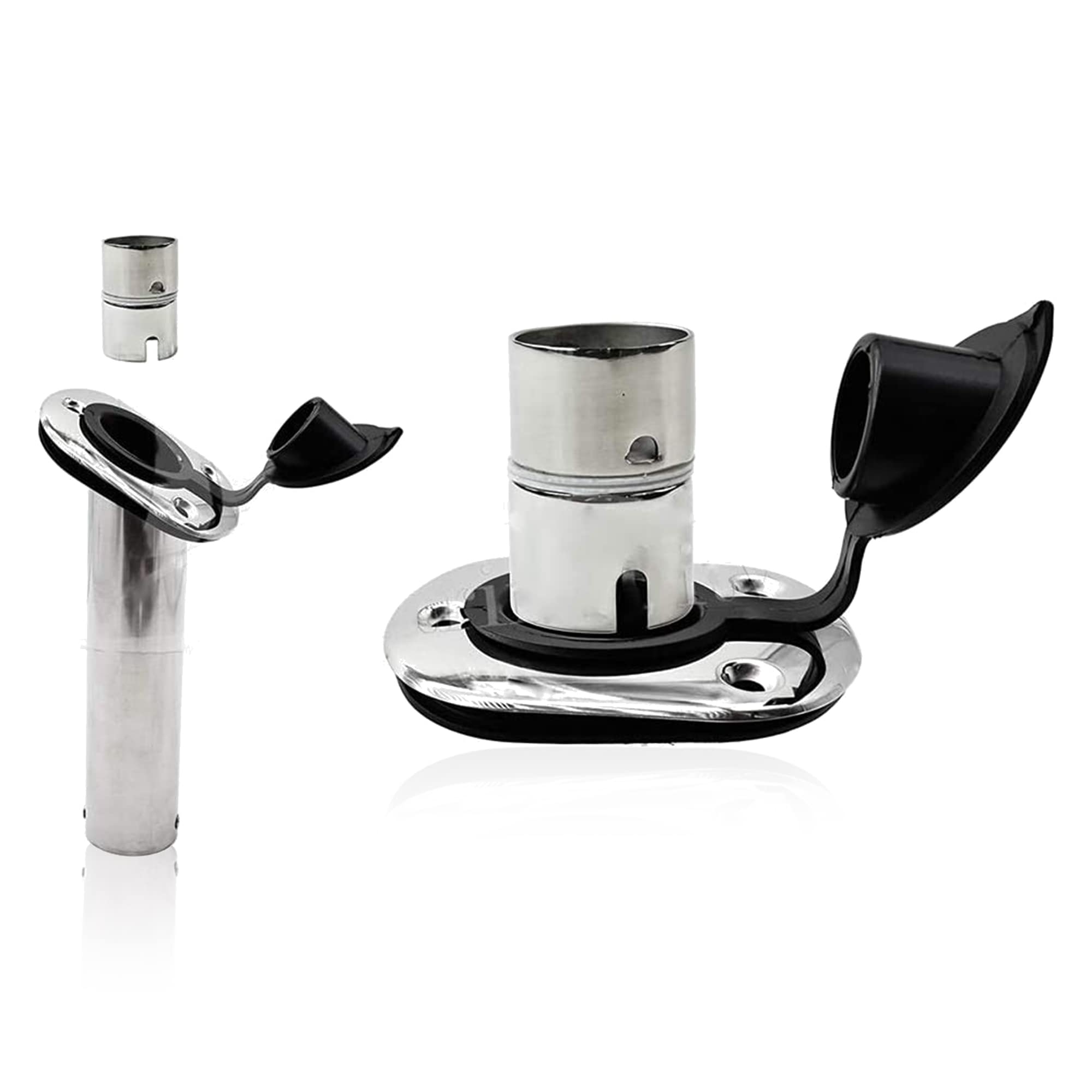 Vinland Marine Drop-in Rod Holder Swivel Insert in use how to use