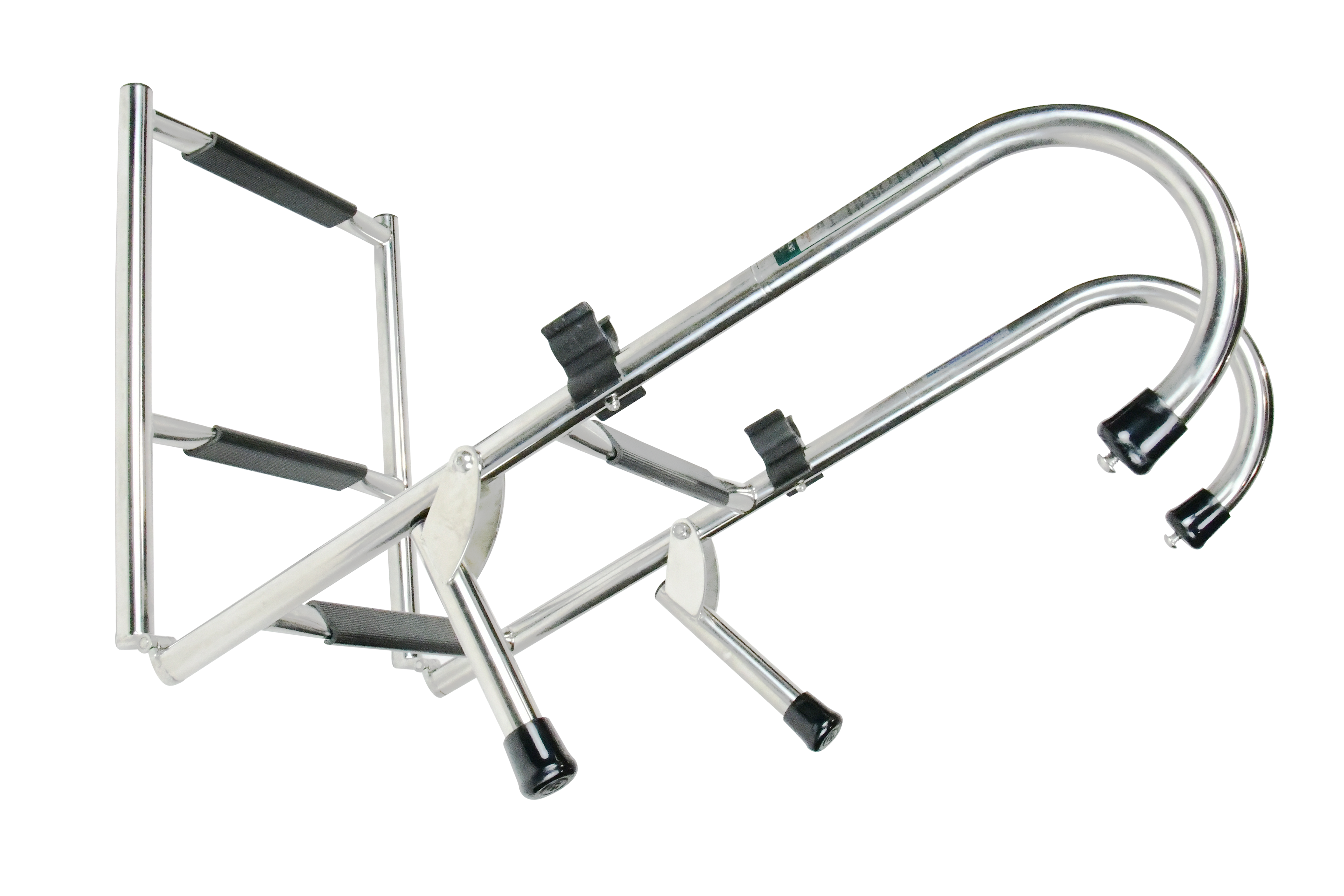 304 Stainless Steel Gunwale-Mounted Folding Removable Ladder