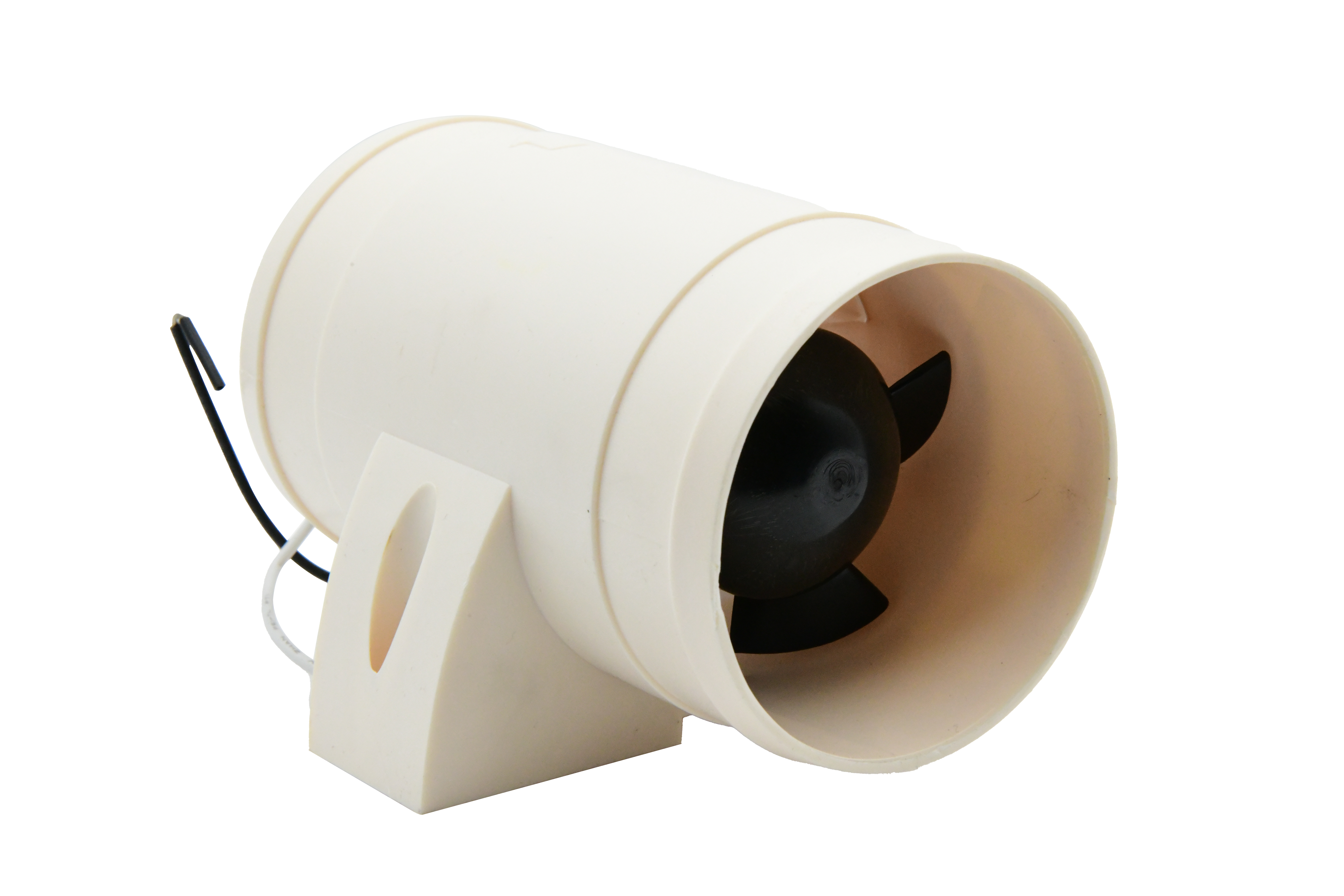 Ø3" Bilge Blower, 12-Volt system, 2.7A fuse; 2.5 Amps; 158 CFM