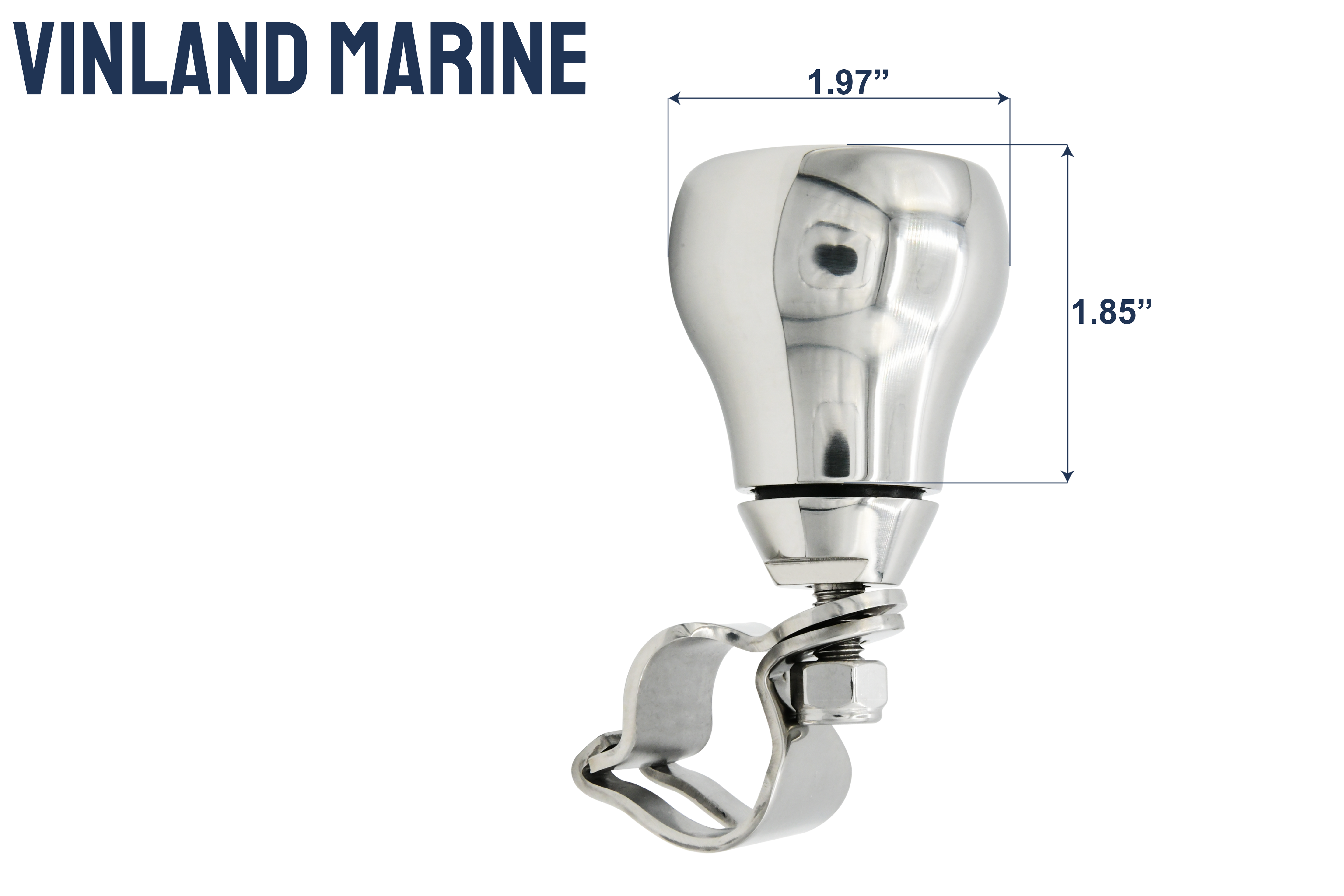 Boat Steering Wheel Knob with Claw Clamp
