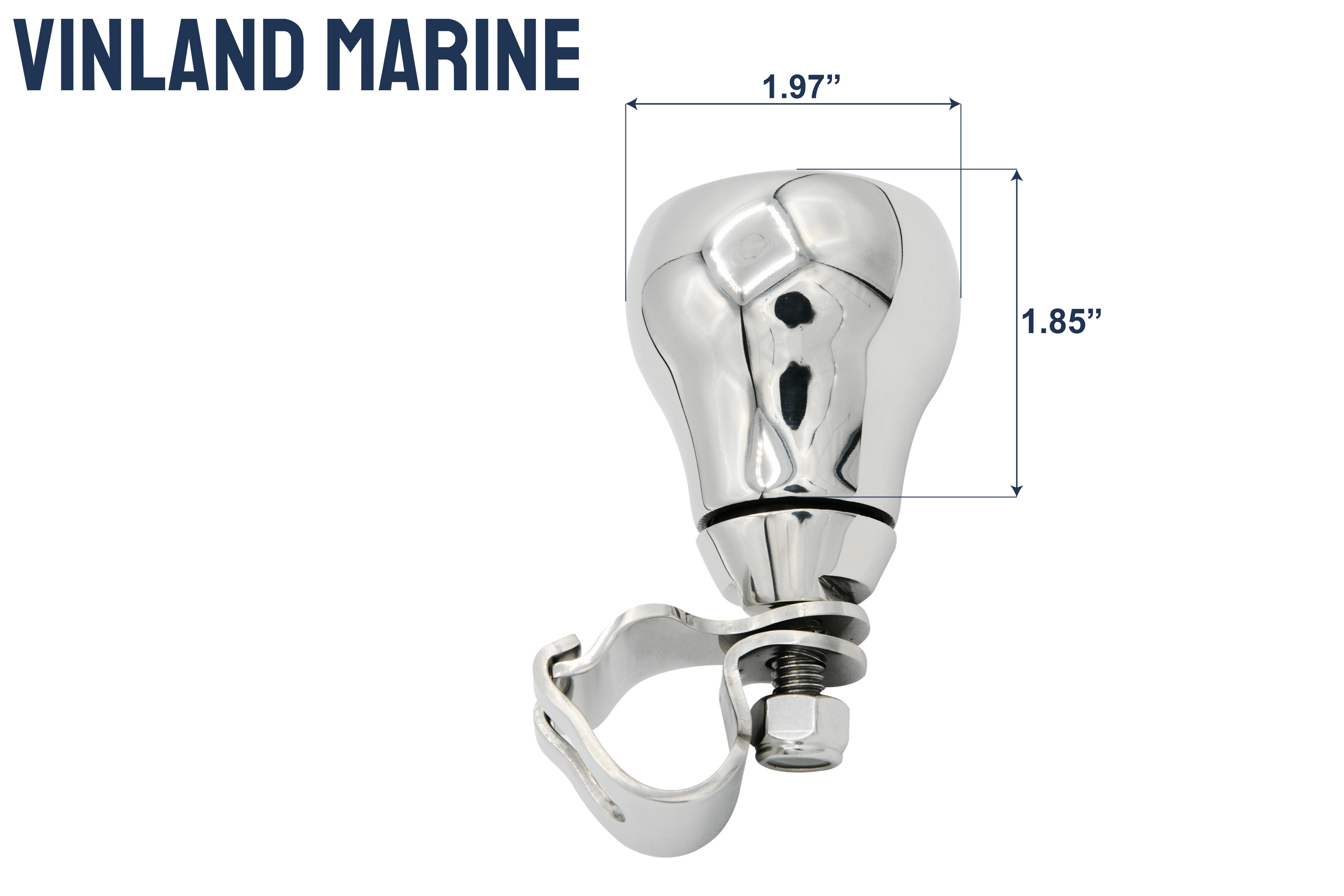 Boat Steering Wheel Knob with Claw Clamp