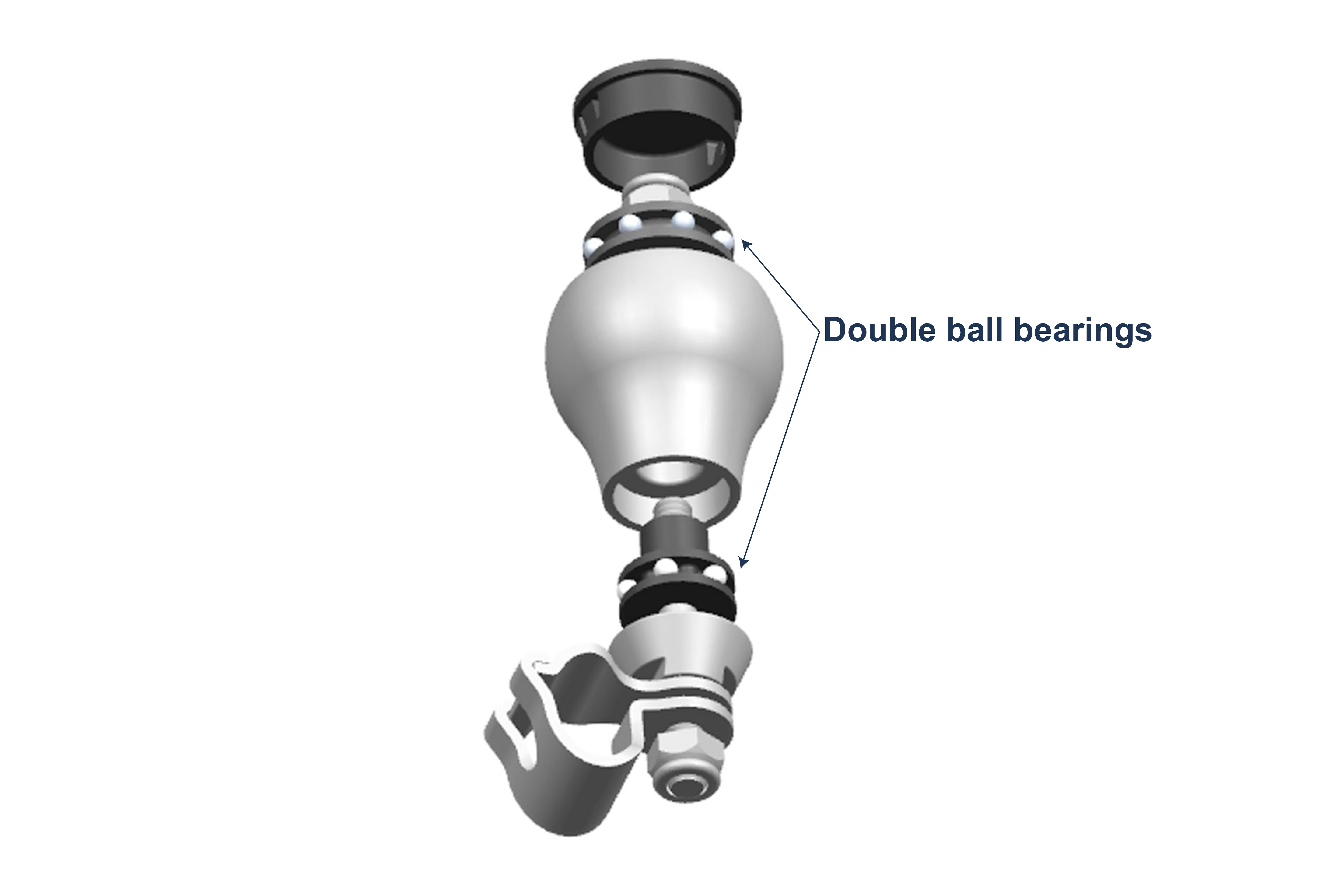 Boat Steering Wheel Knob with Claw Clamp