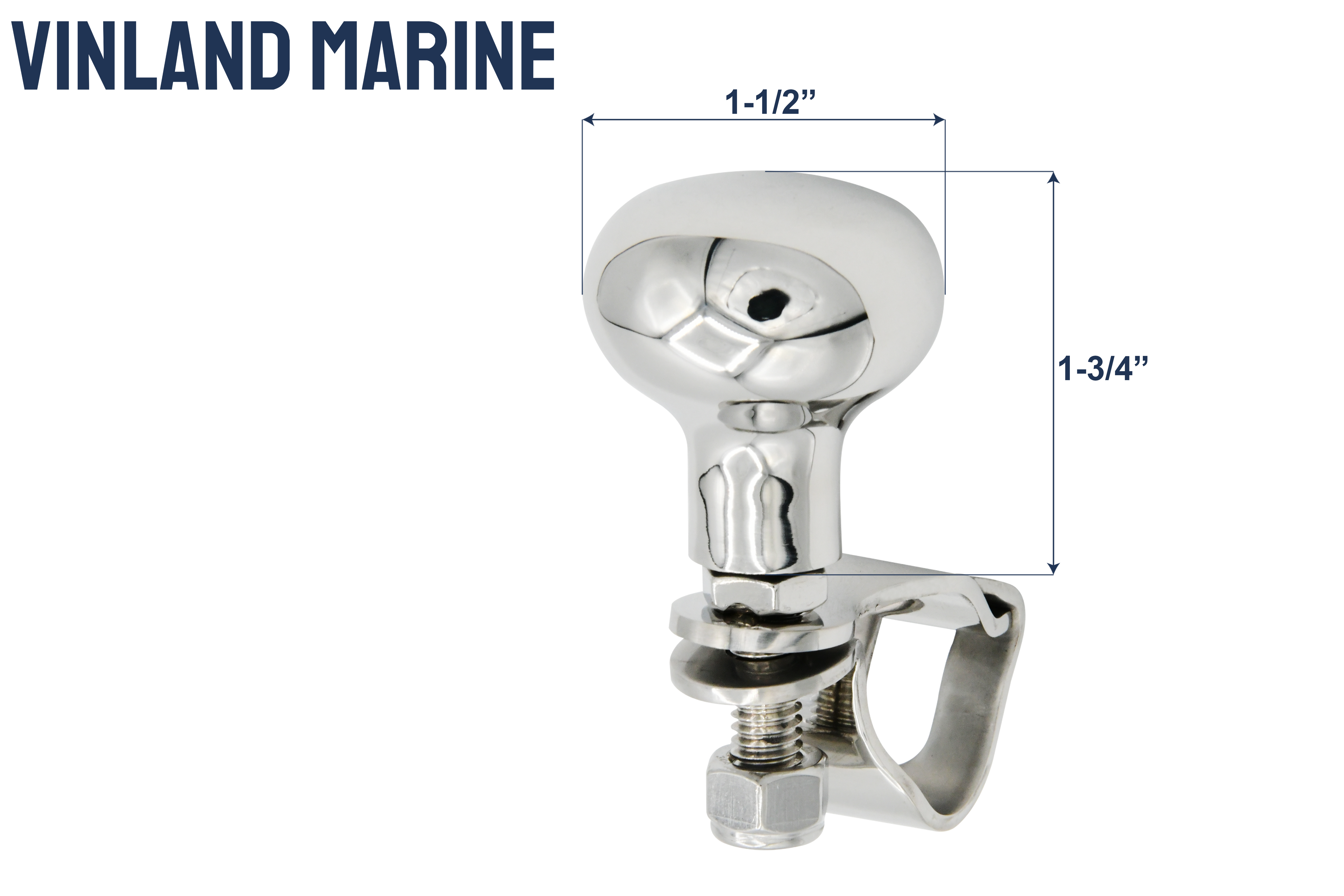 Boat Steering Wheel Knob with Claw Clamp