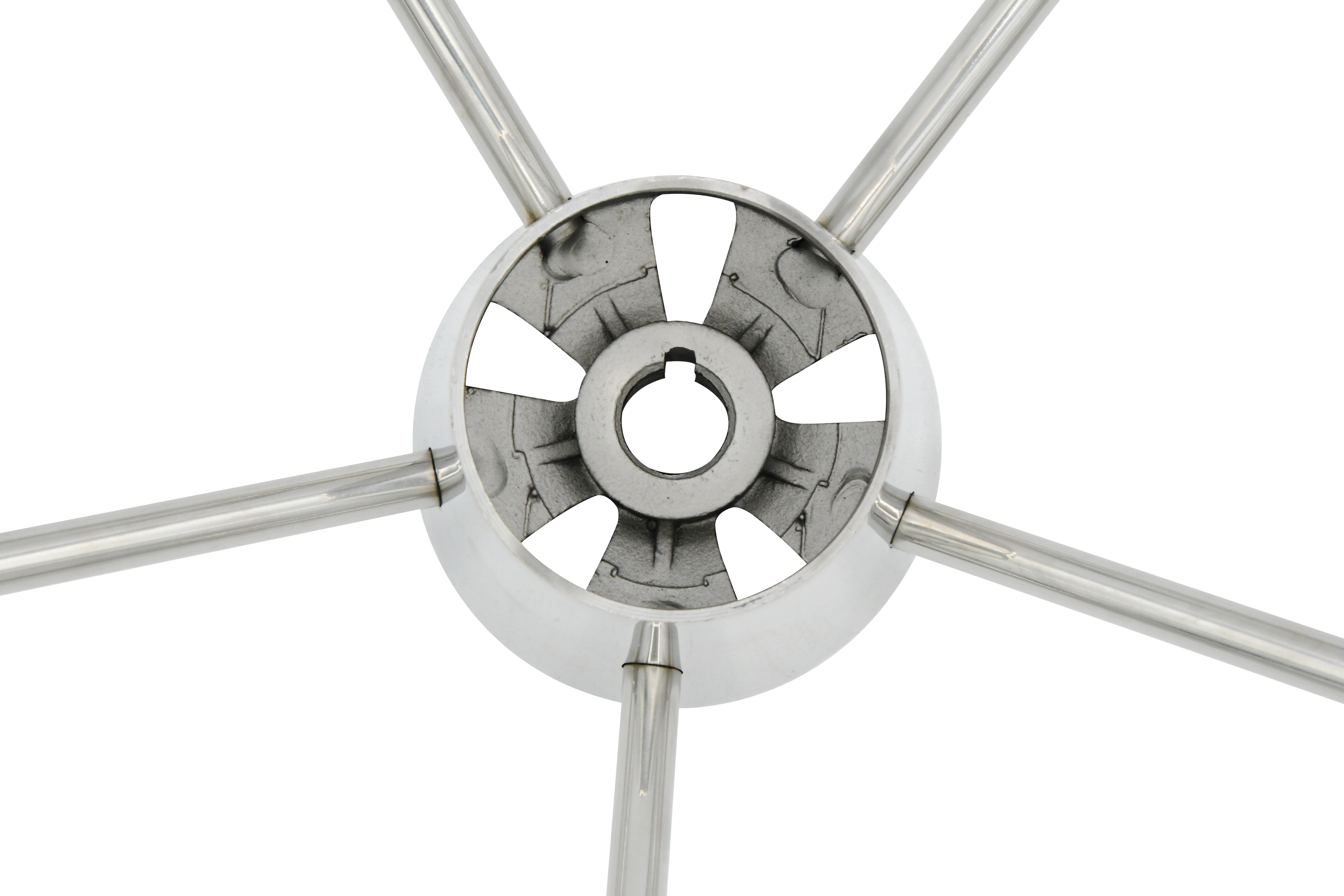 Heavy Duty 5-Spoke Destroyer Steering Wheel with Knob