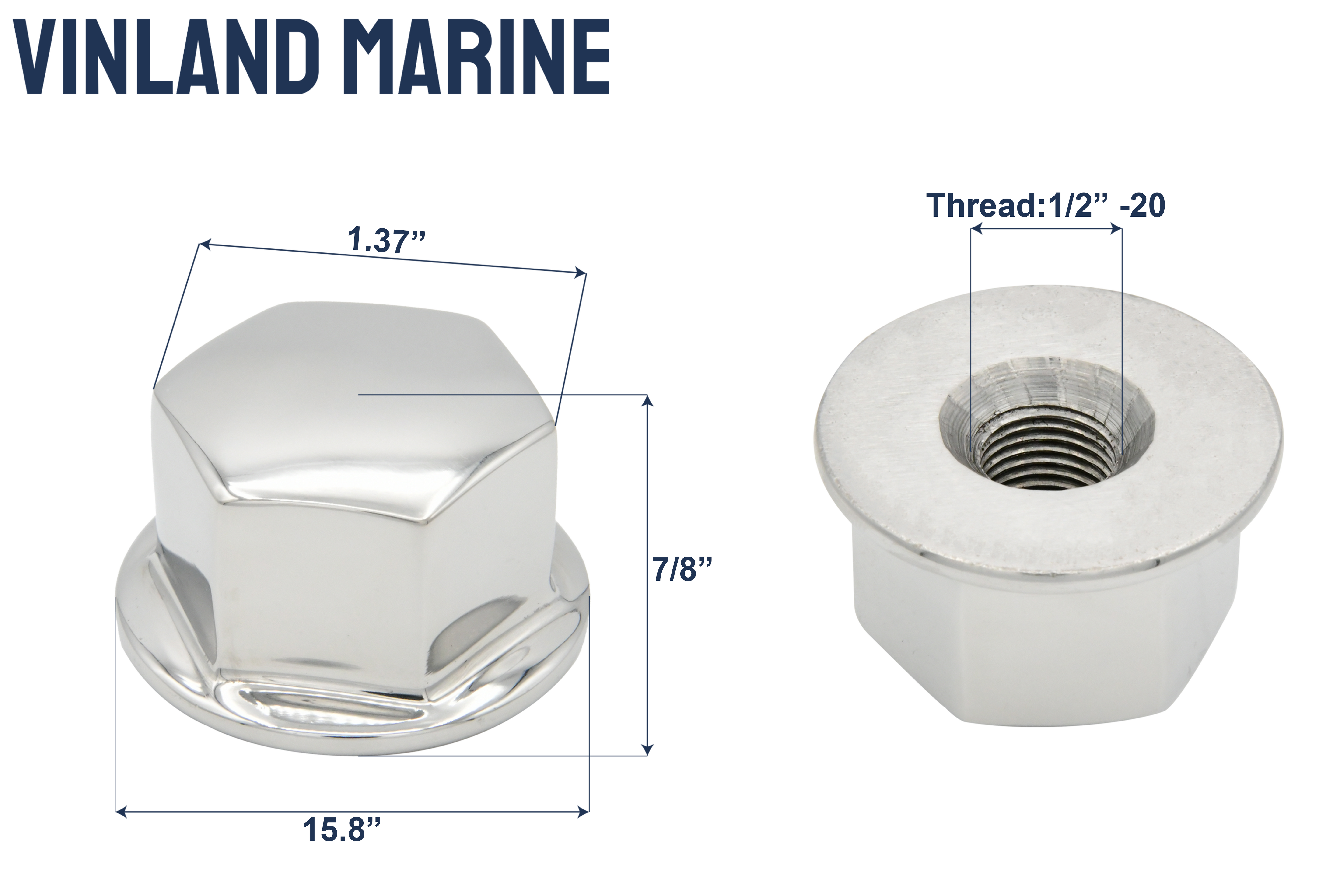 Steering Wheel Center Hexogon Nut