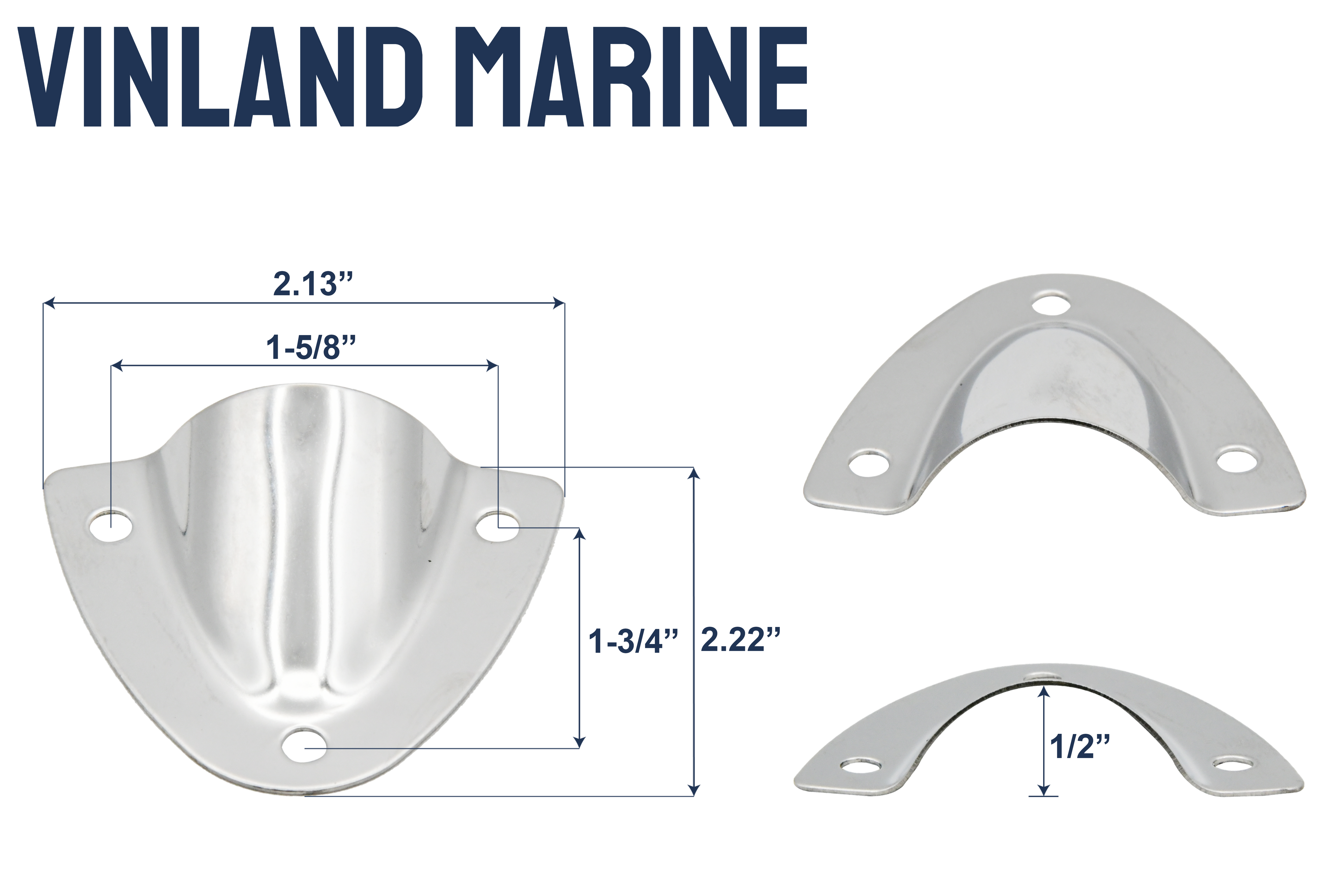 Stainless Steel Midget Clam Shell Vent