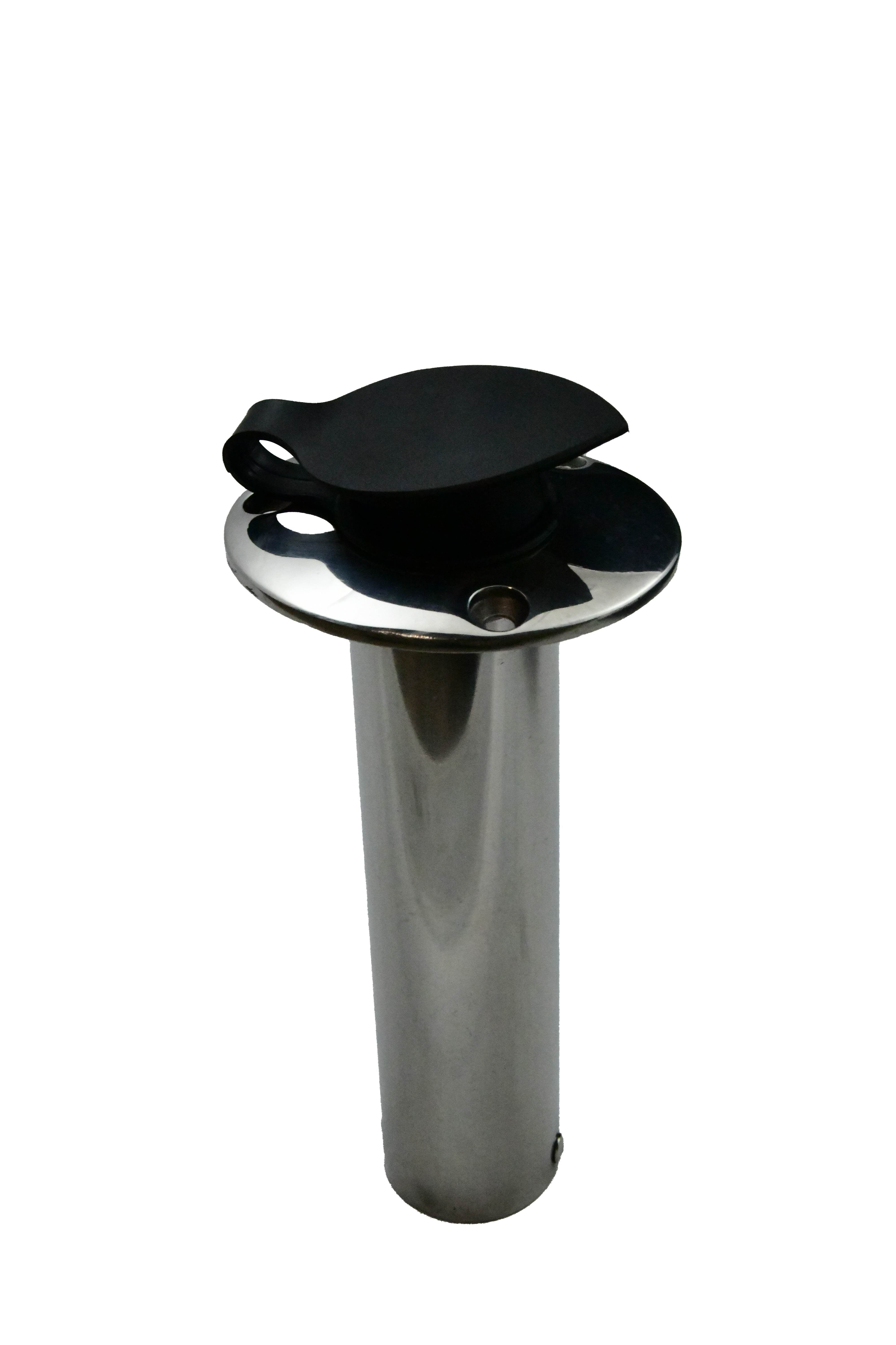 Heavy Duty Investment Cast Angled Flush Mount Rod Holder w/Lid