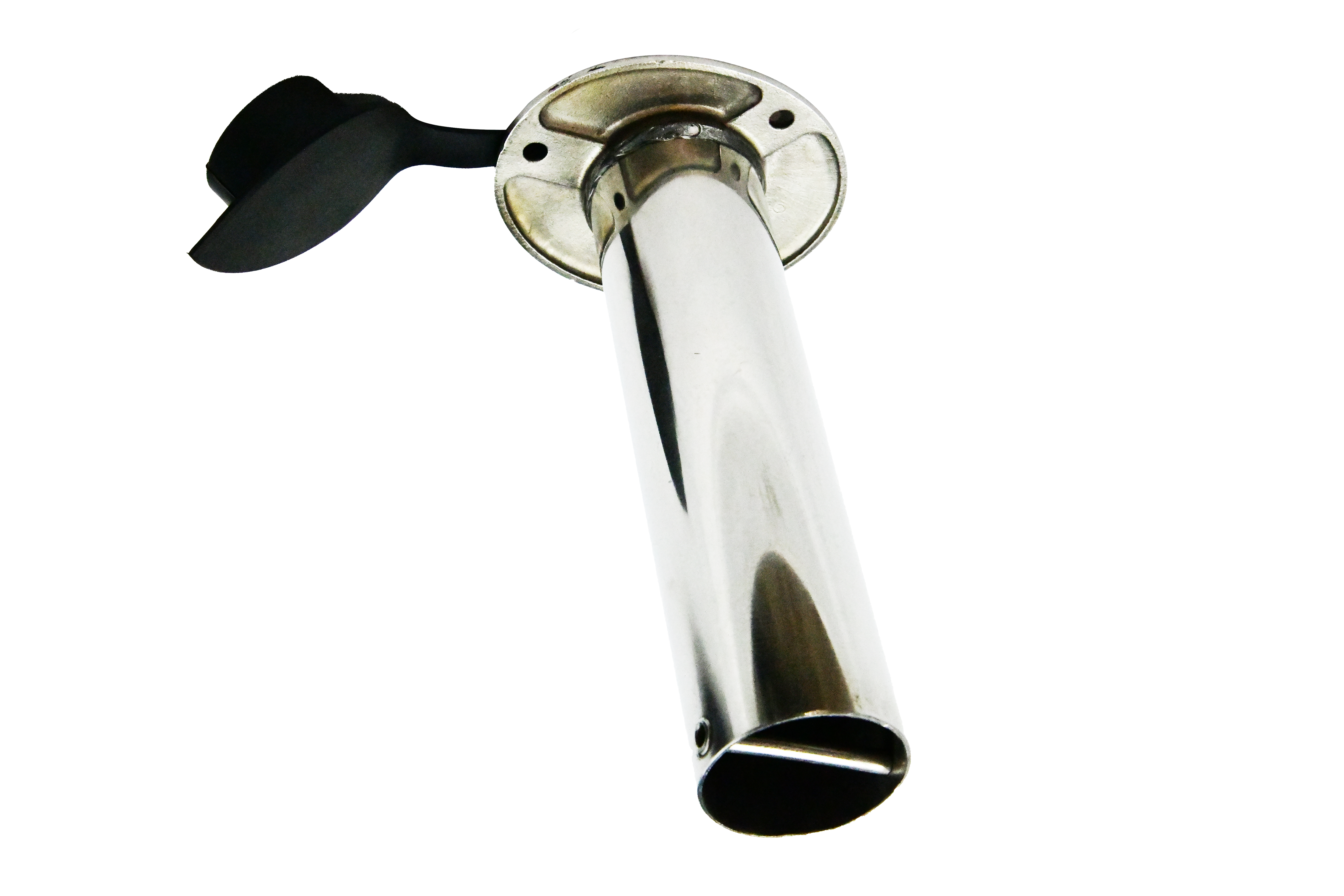 Heavy Duty Investment Cast Angled Flush Mount Rod Holder w/Lid