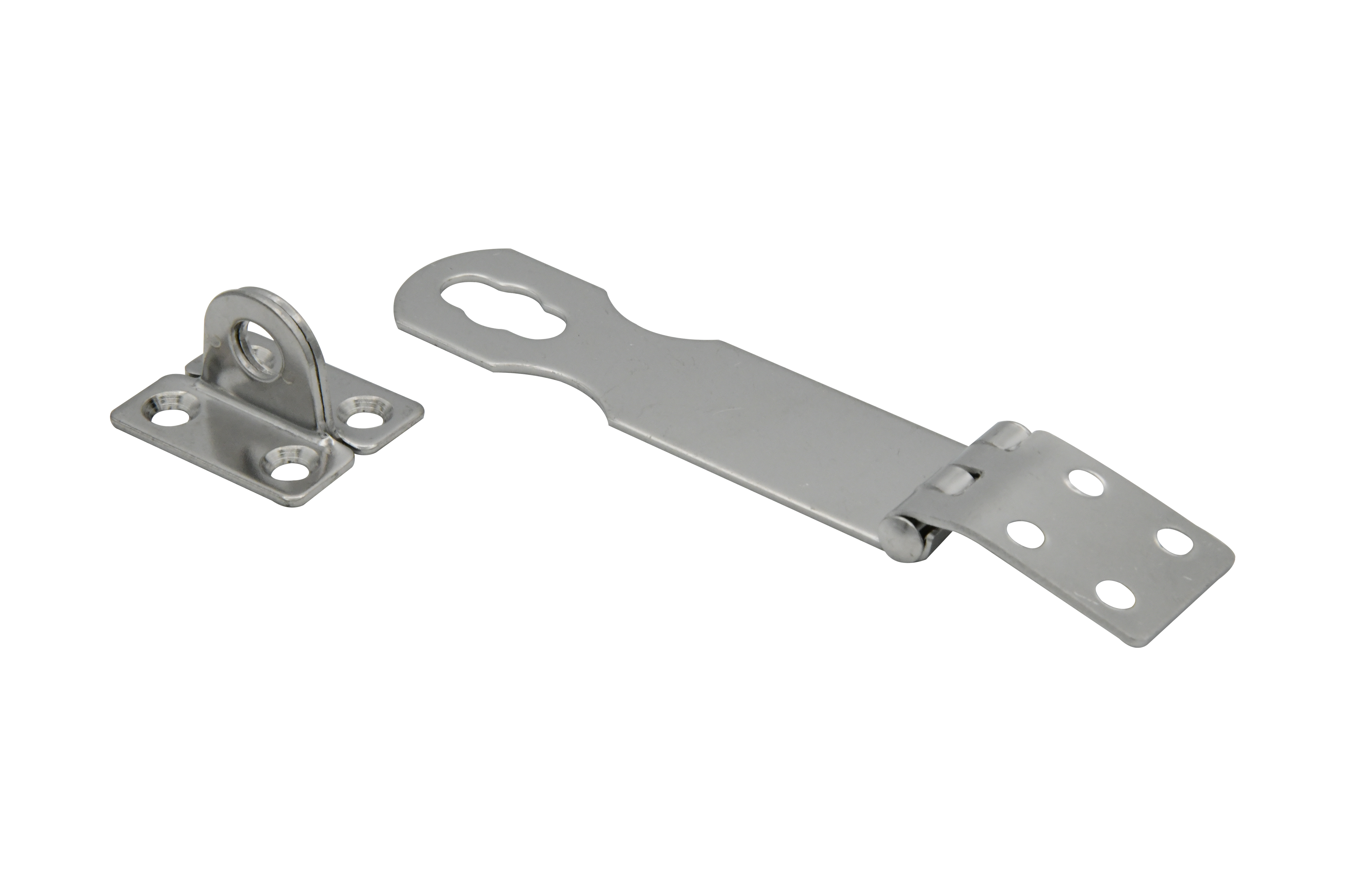 304 Stainless Steel Stamped Safety Hasp Non-Swivel