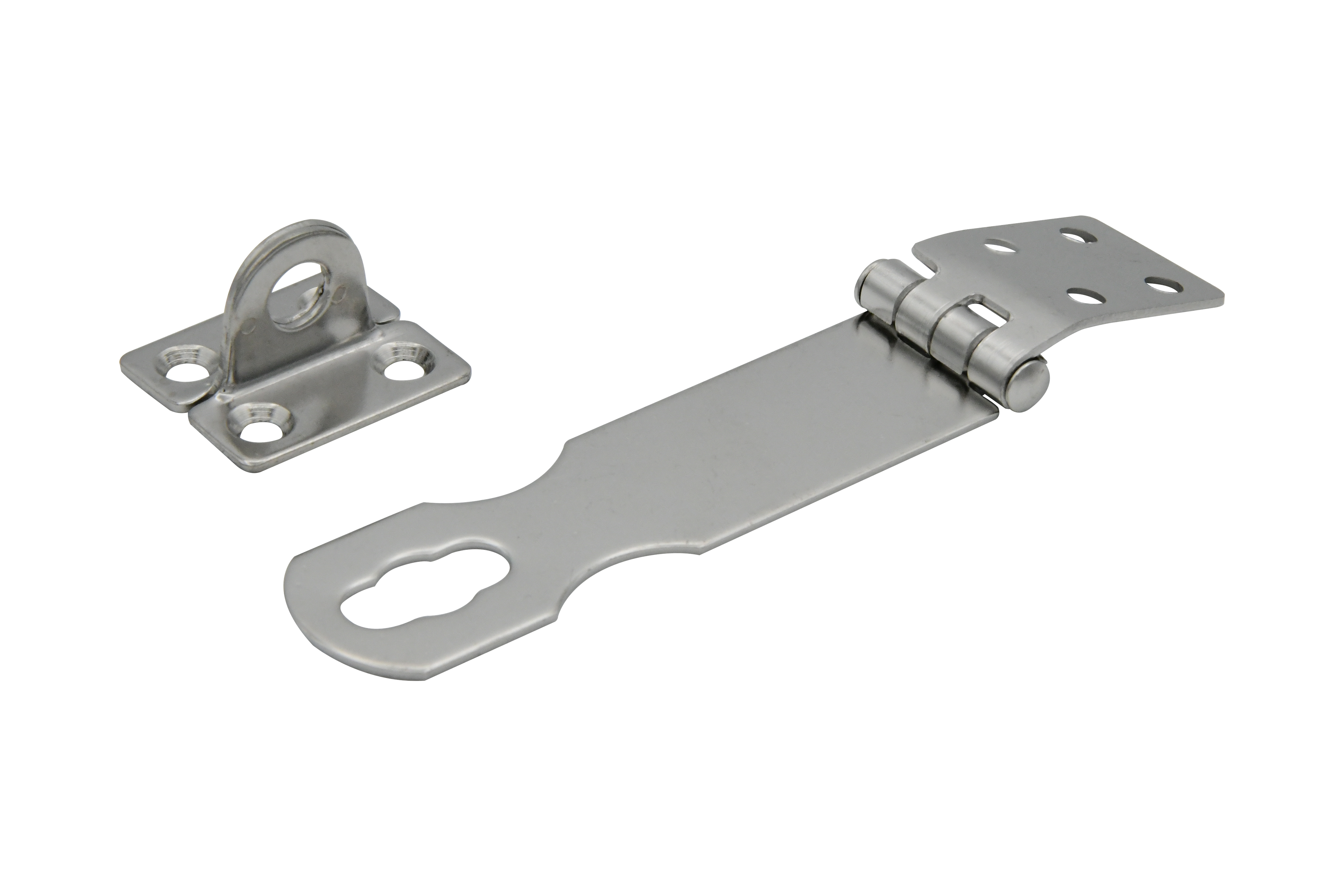 304 Stainless Steel Stamped Safety Hasp Non-Swivel