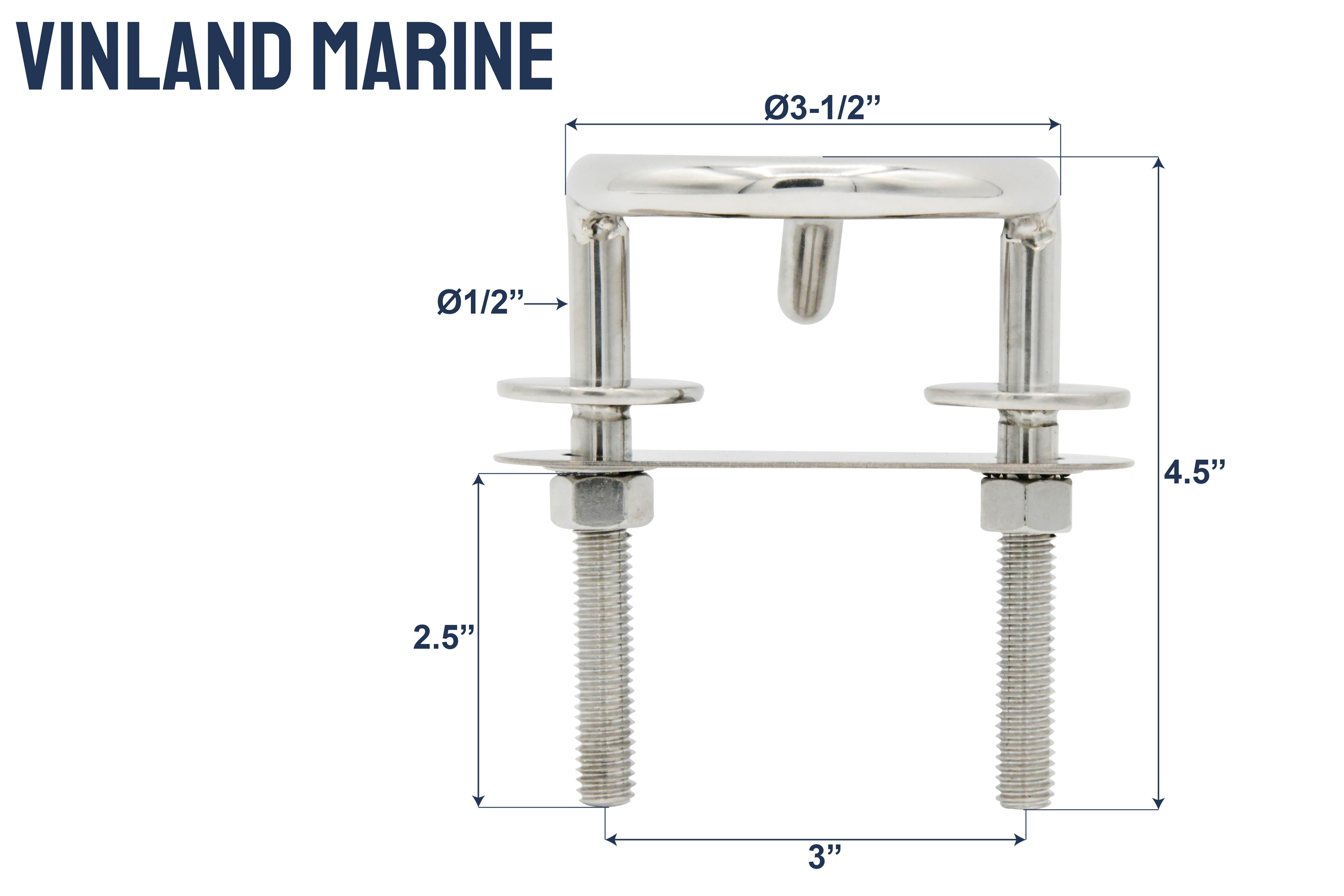 Heavy Duty Transom Mount Water Ski Tow