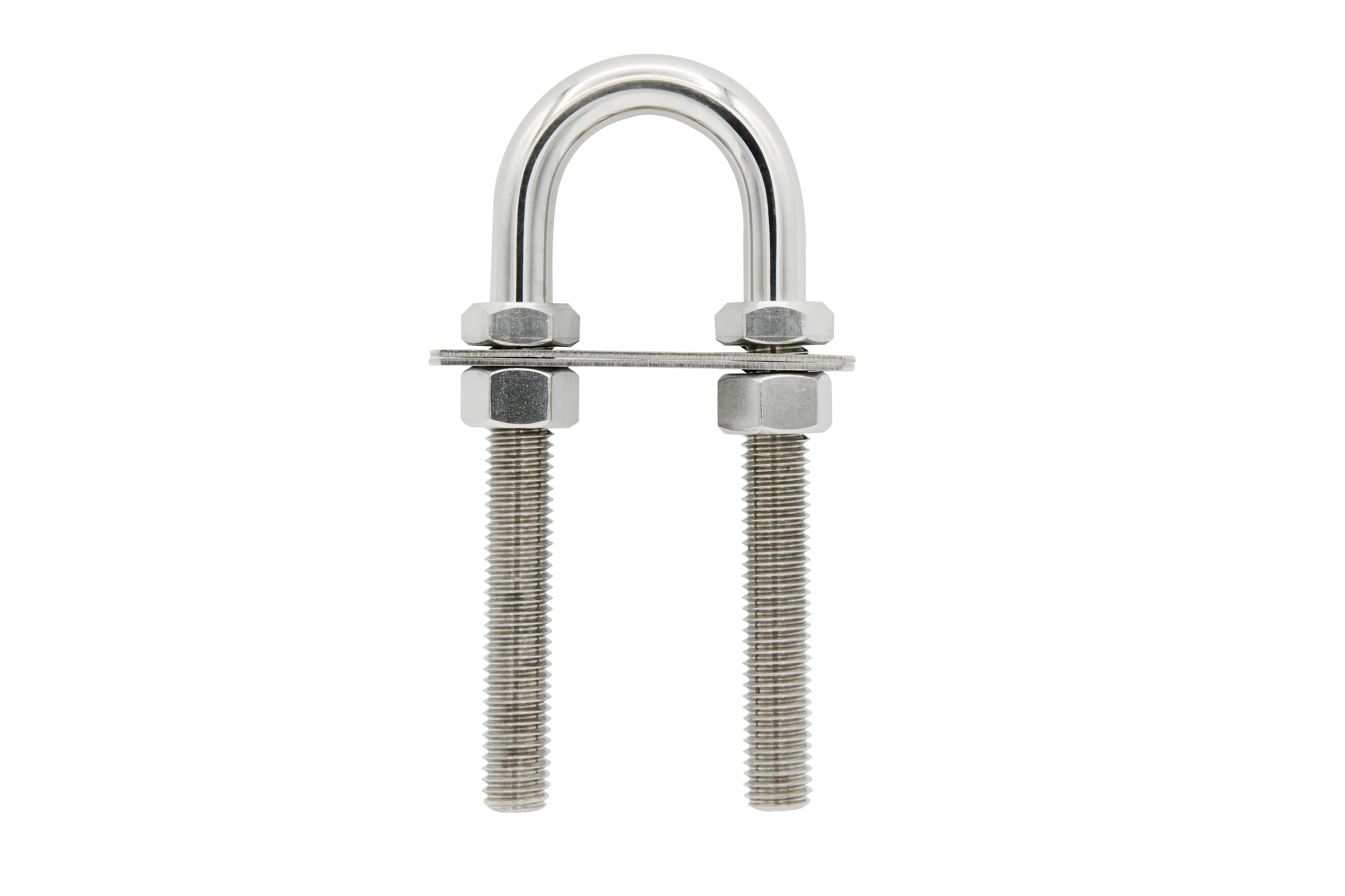 Stern Eye U-Bolt w/ two oblong plate