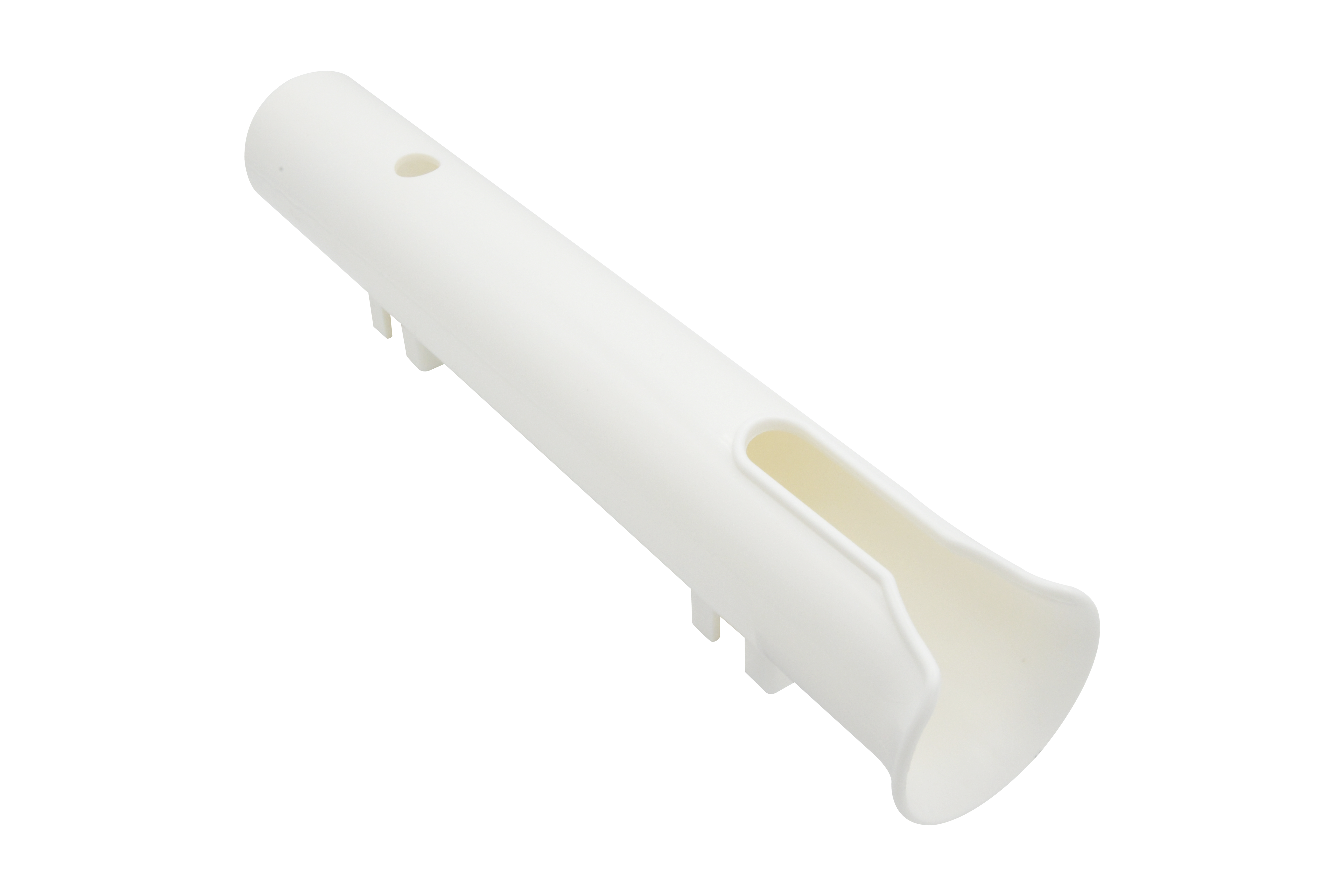 PP White/Black Wall Mount Fishing Rod Holder Bracket