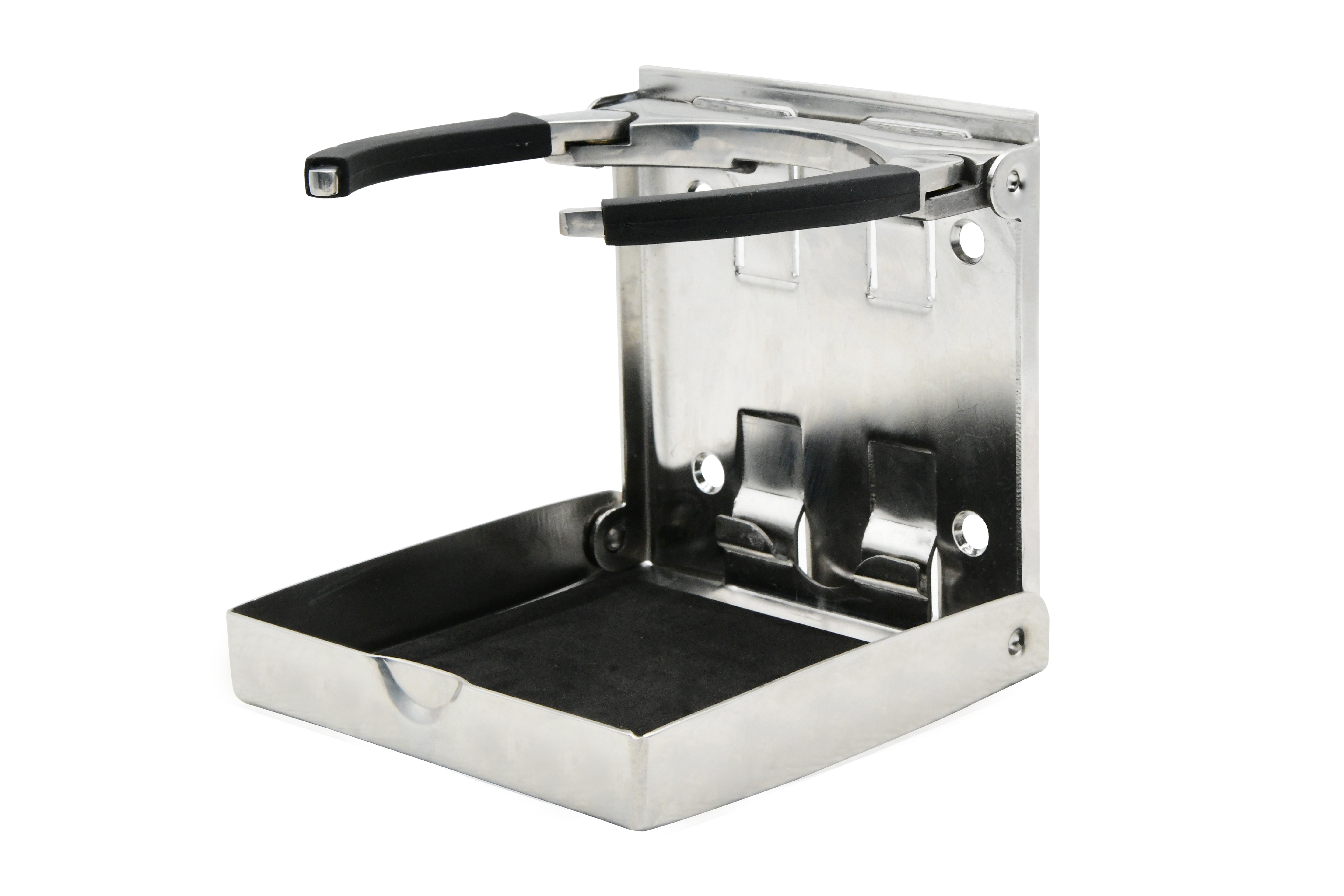 304 Stainless Steel Adjustable Foldable Compact Drink Holder