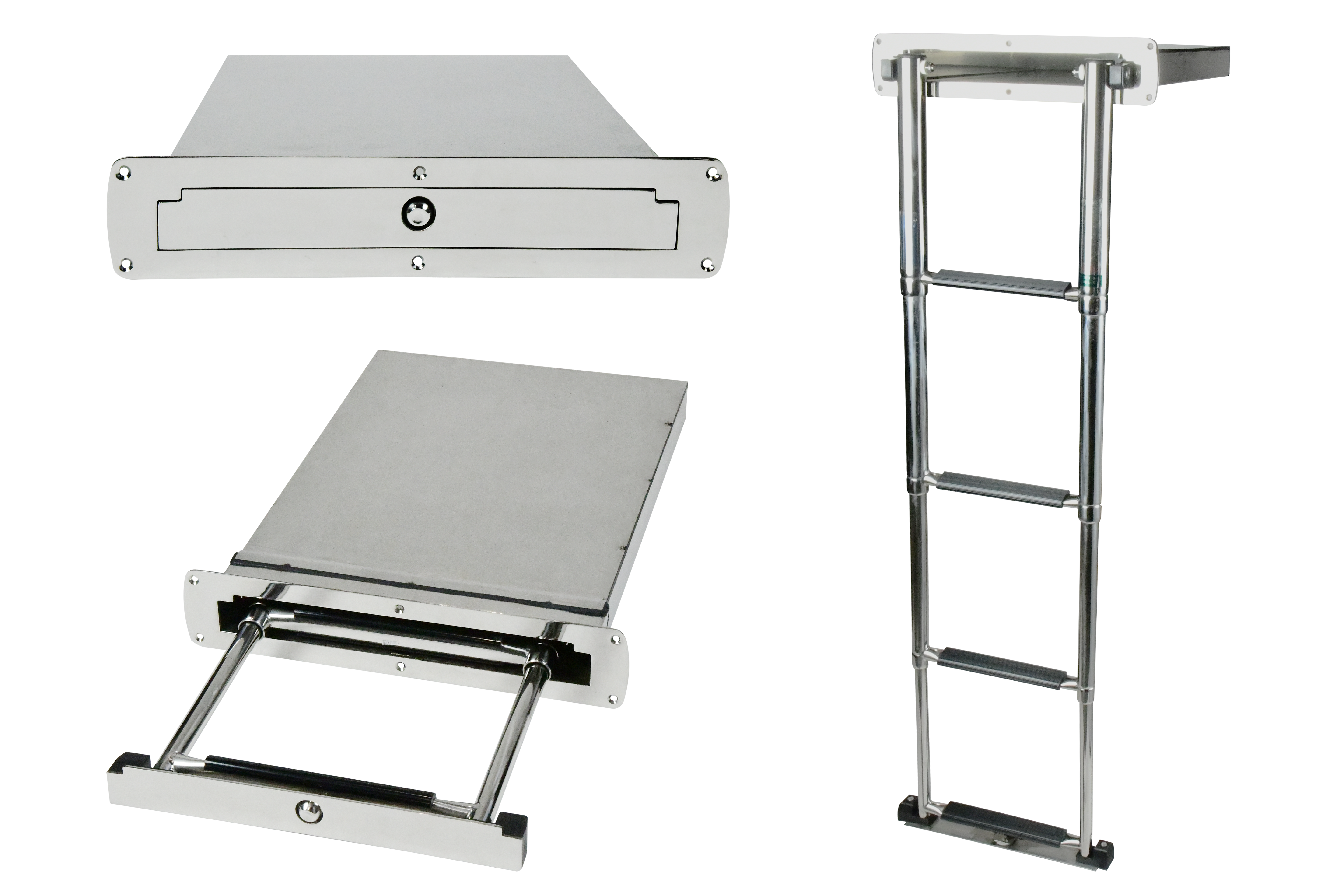Concealed Box 4-step Ladder
