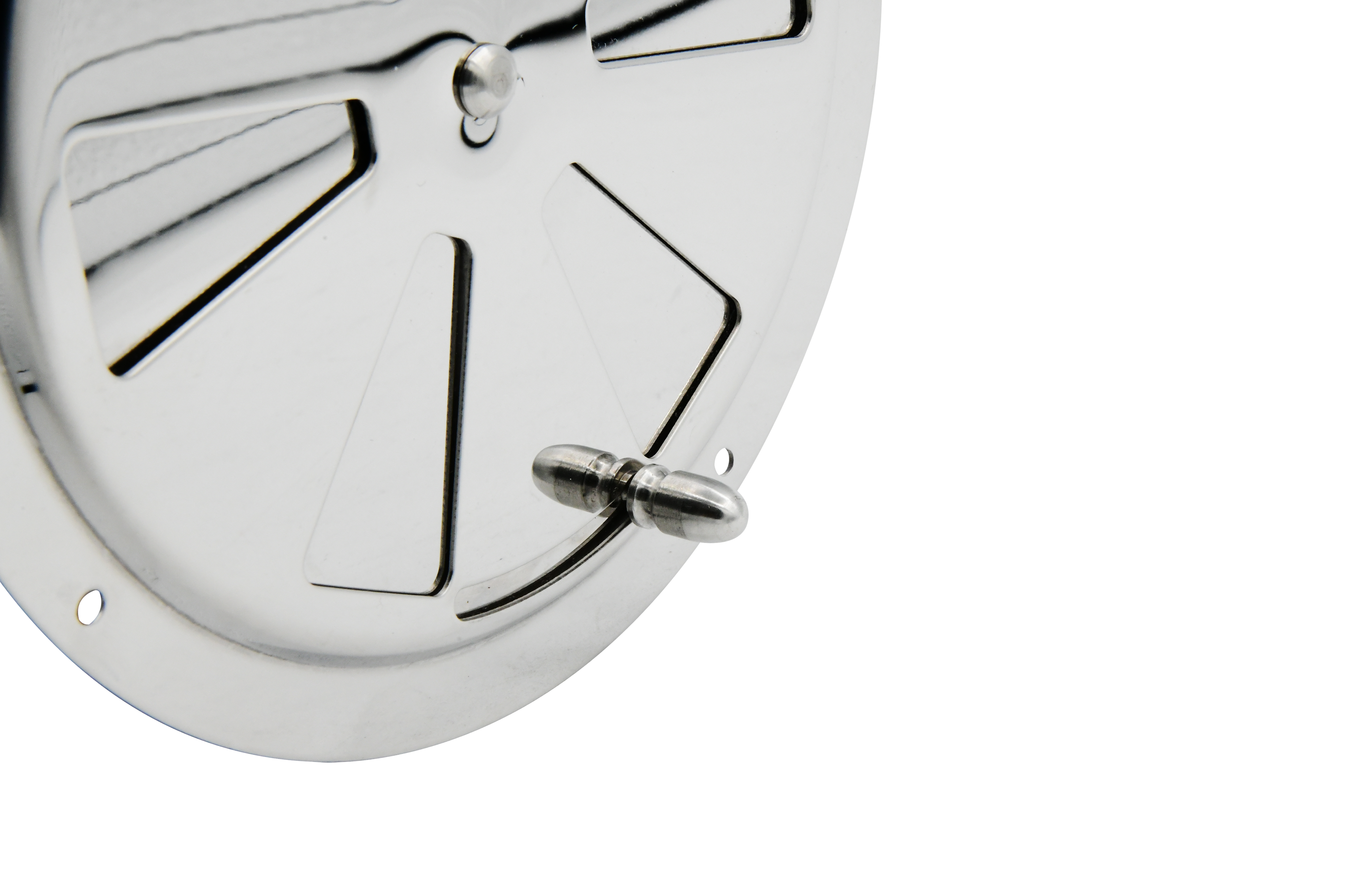 304 Stainless Steel Butterfly Vent with Side Knob