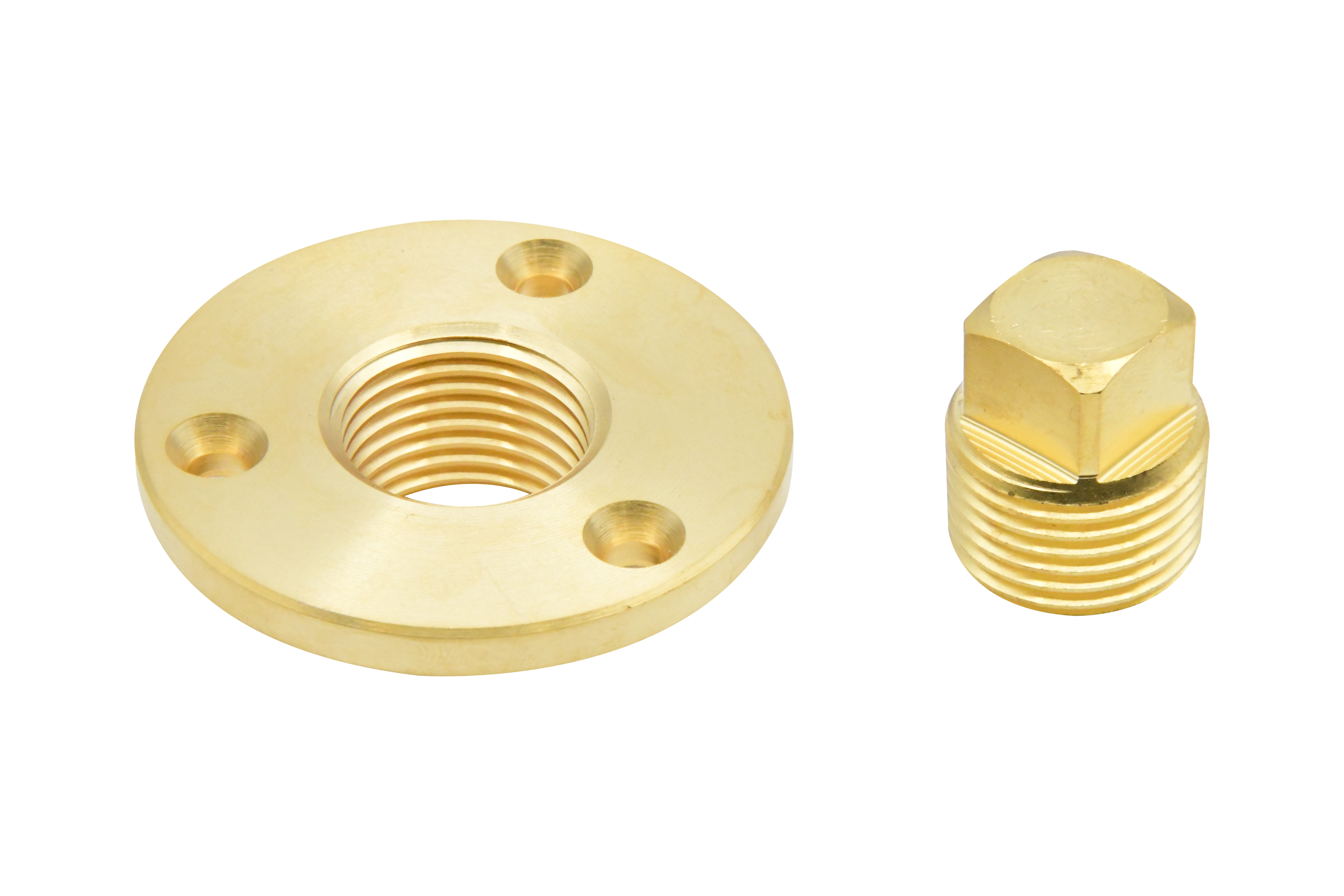 Brass Garboard Drain Plug