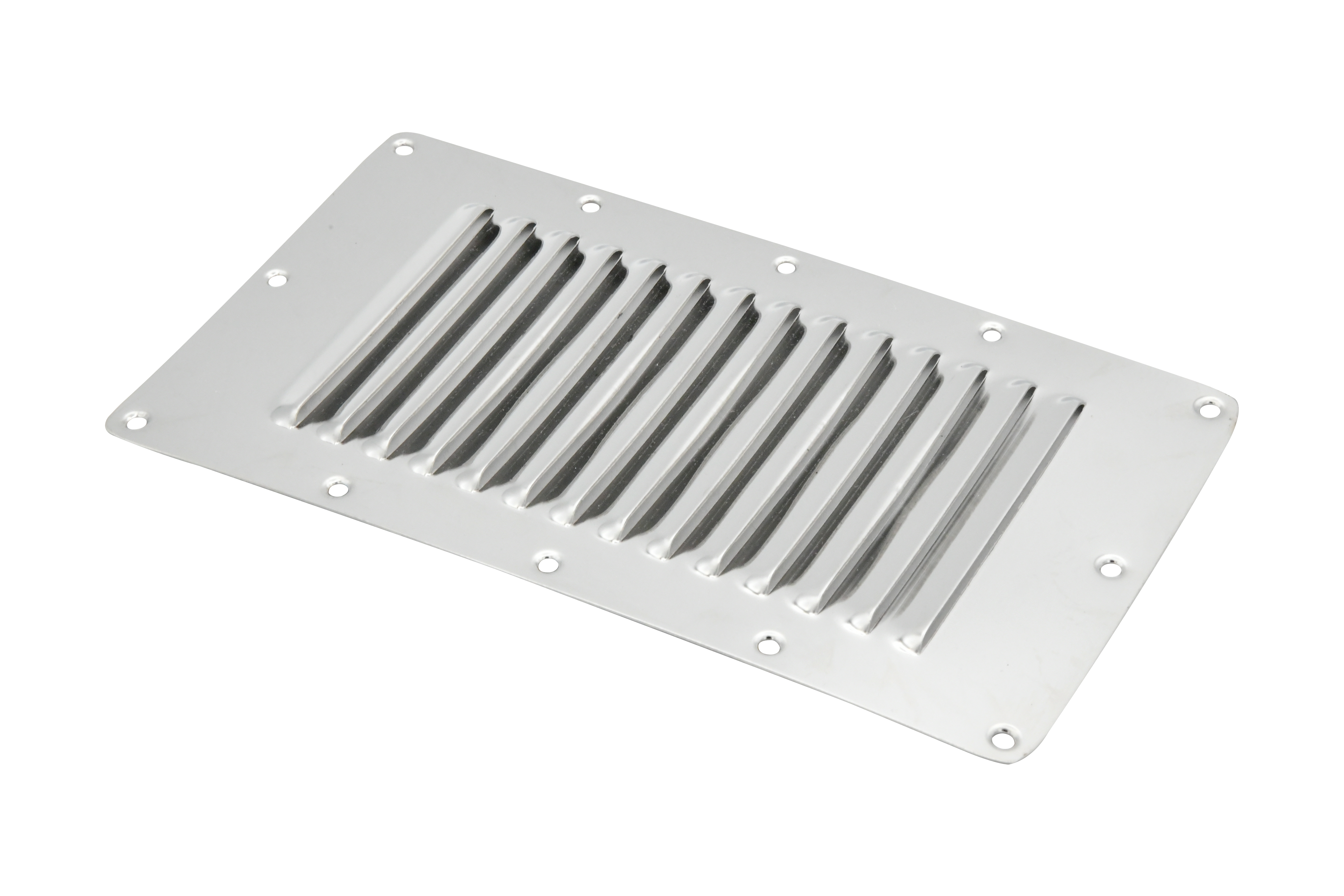 304 Stainless Steel Stamped Louvered Vent Cover