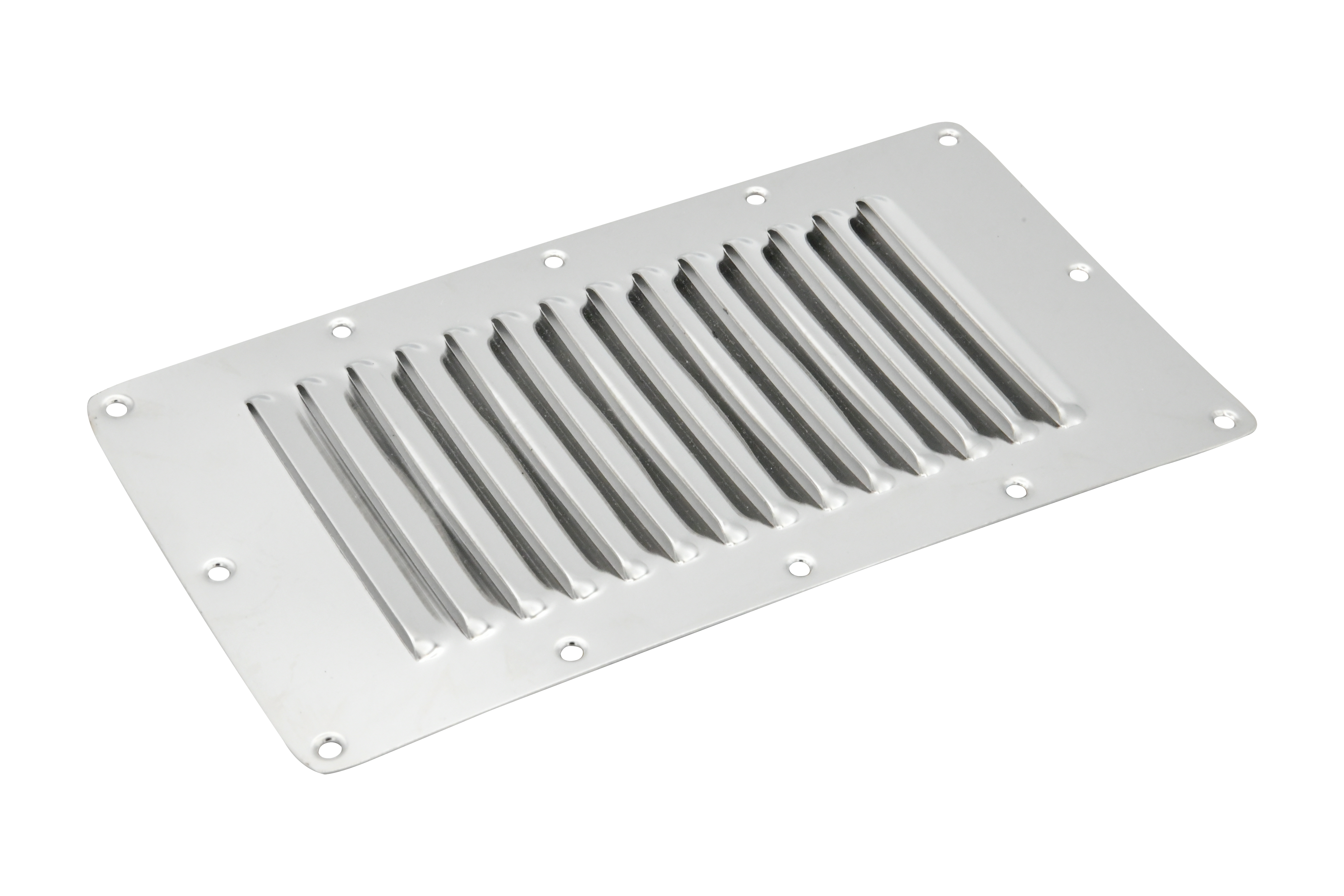 304 Stainless Steel Stamped Louvered Vent Cover