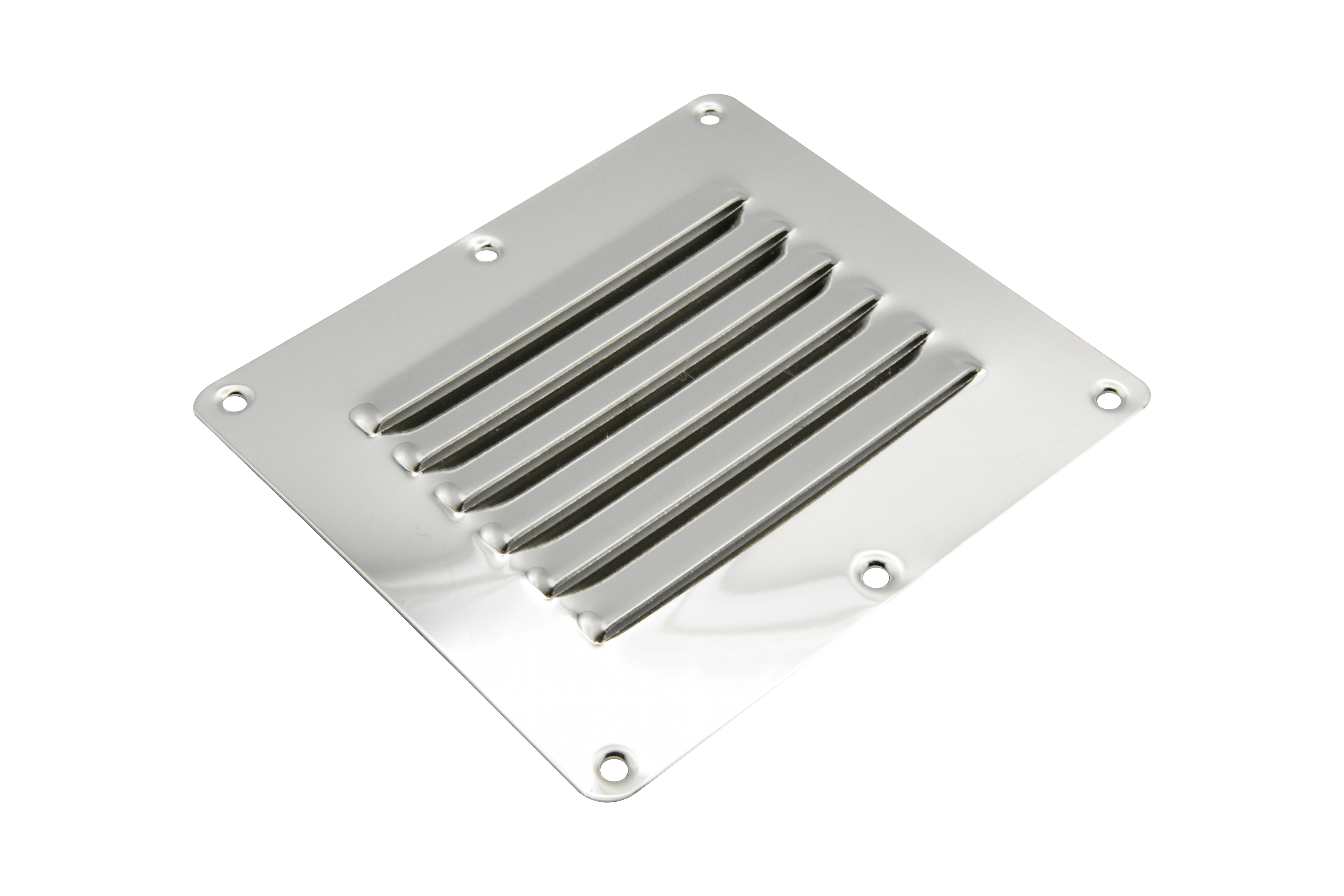 304 Stainless Steel Stamped Louvered Vent Cover