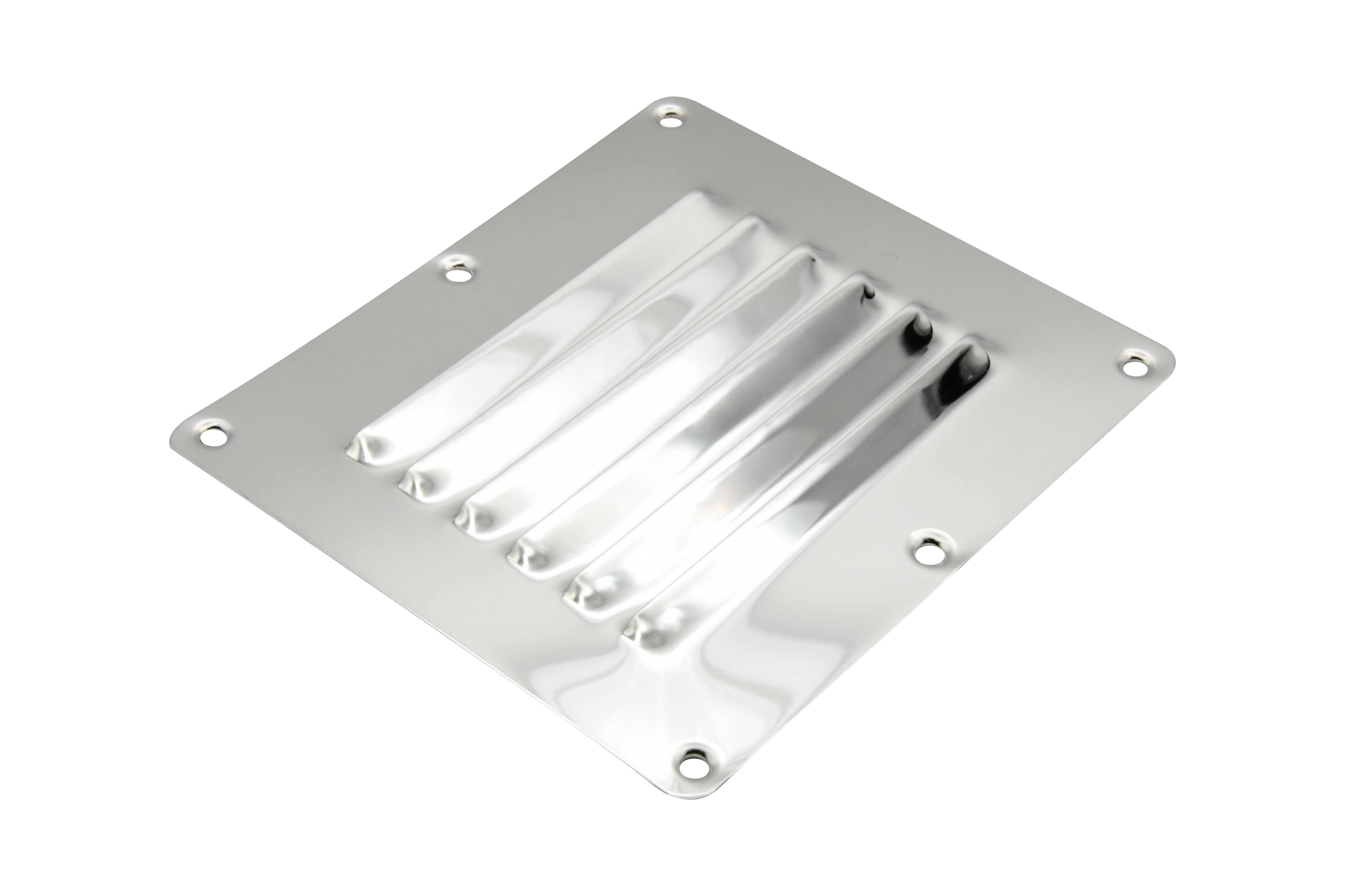 304 Stainless Steel Stamped Louvered Vent Cover