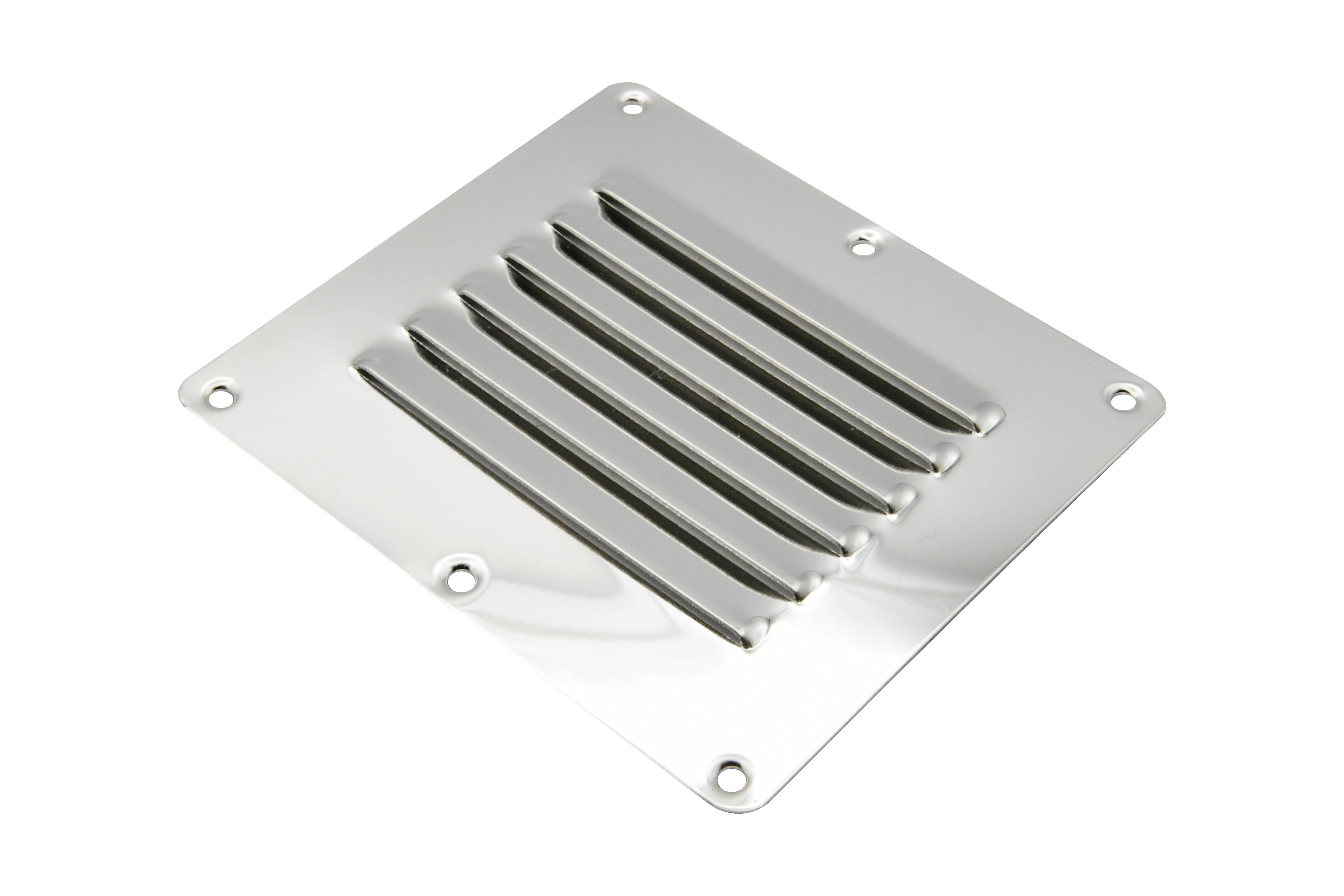 304 Stainless Steel Stamped Louvered Vent Cover
