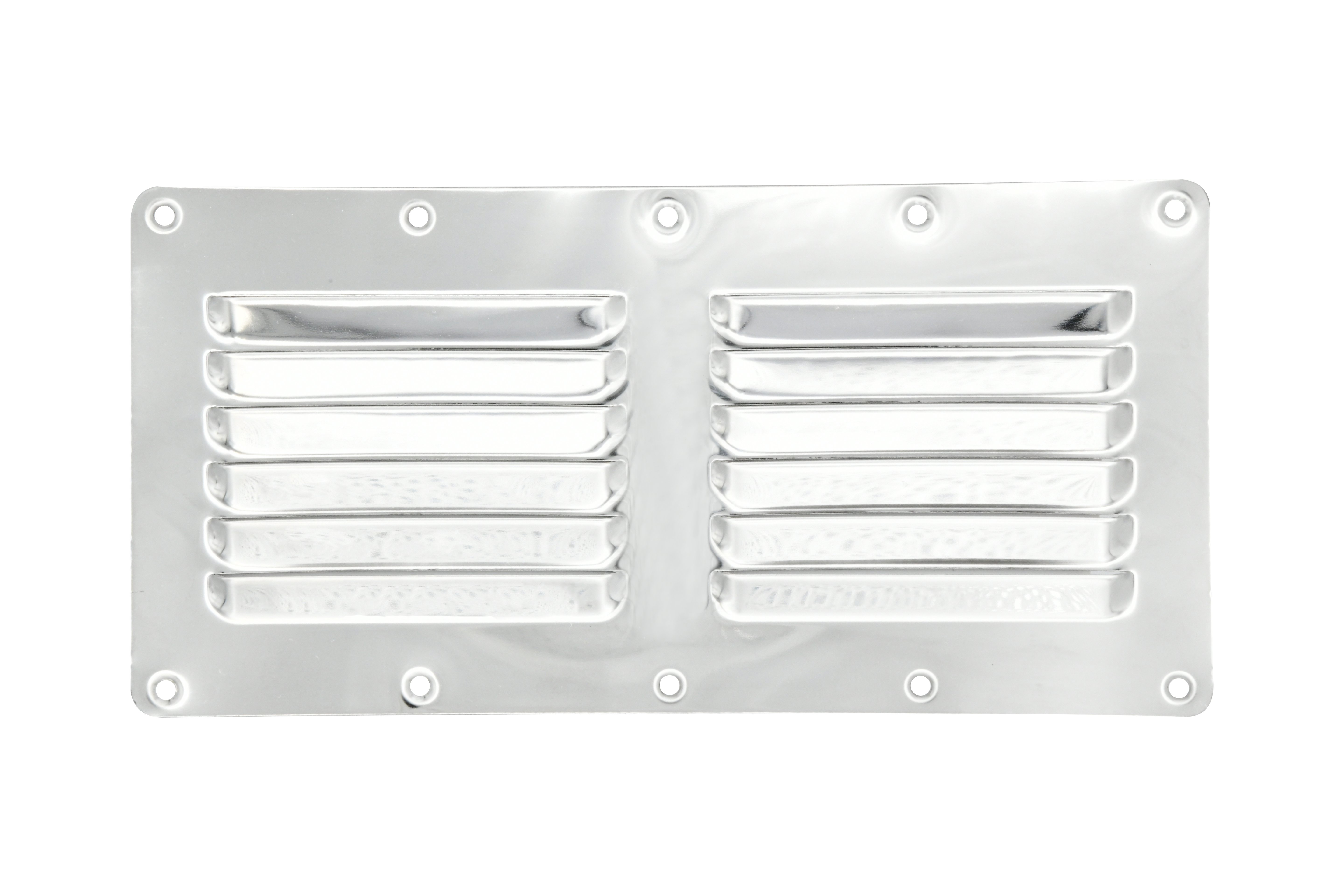 304 Stainless Steel Stamped Louvered Vent Cover