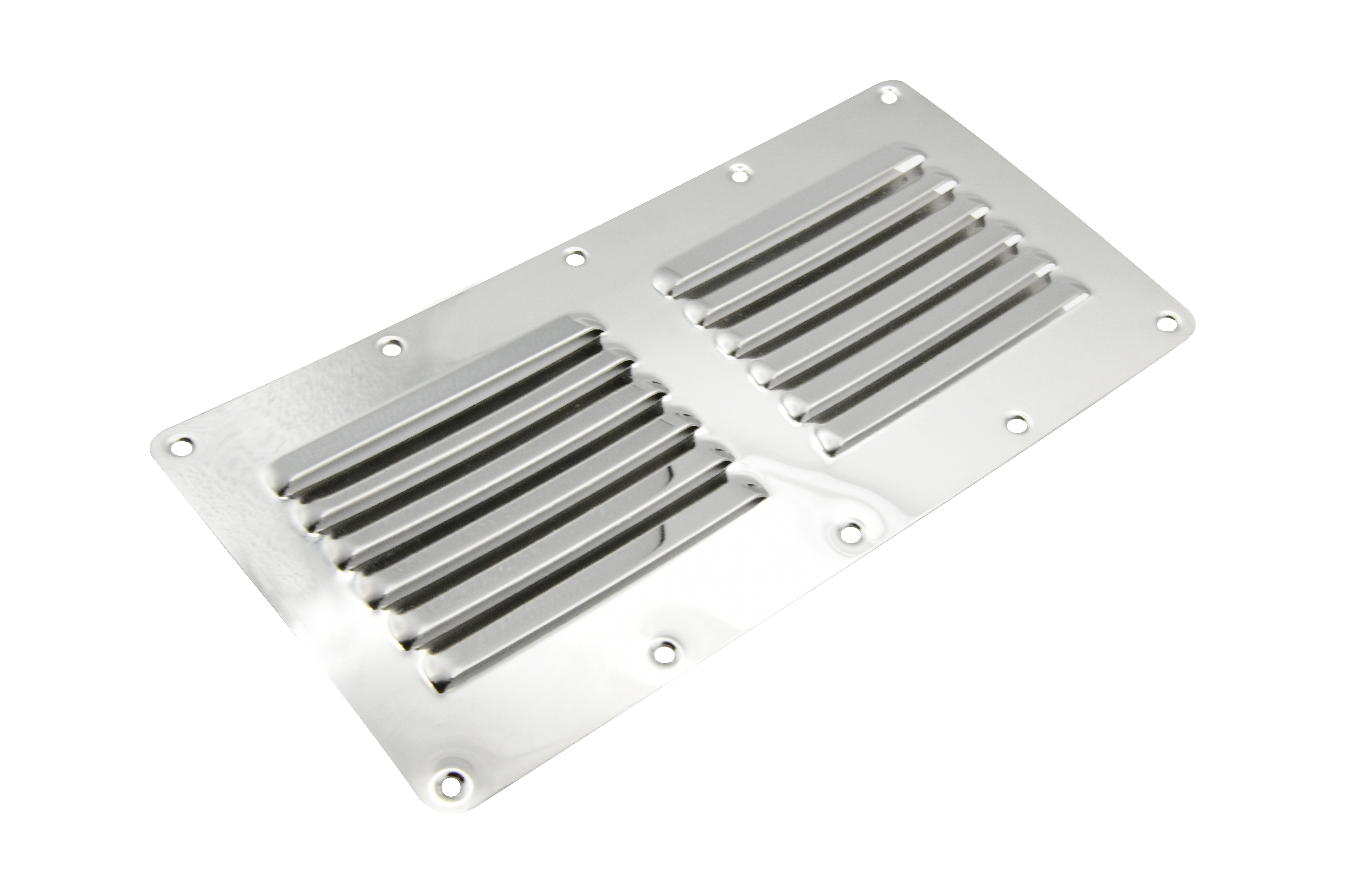 304 Stainless Steel Stamped Louvered Vent Cover