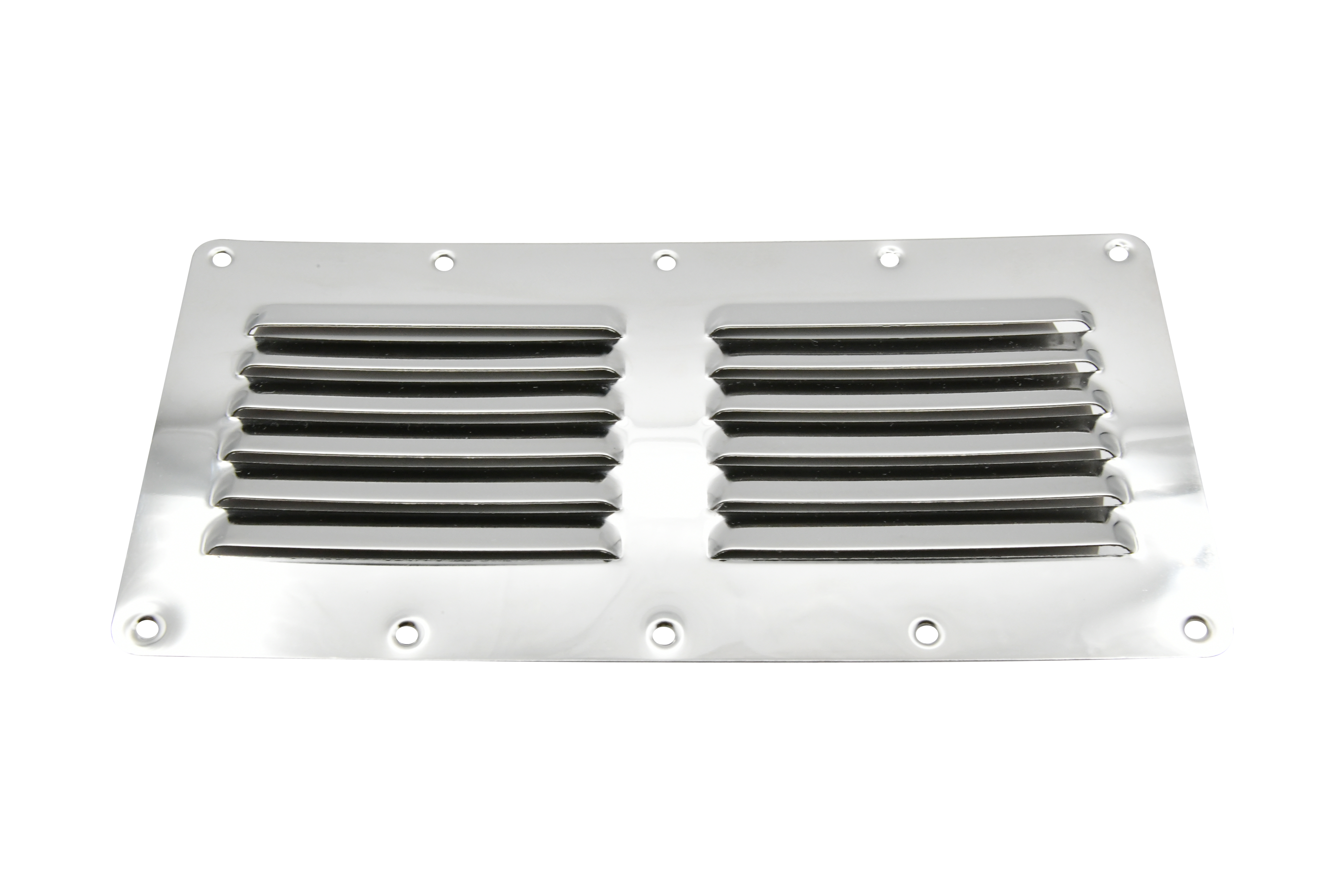 304 Stainless Steel Stamped Louvered Vent Cover
