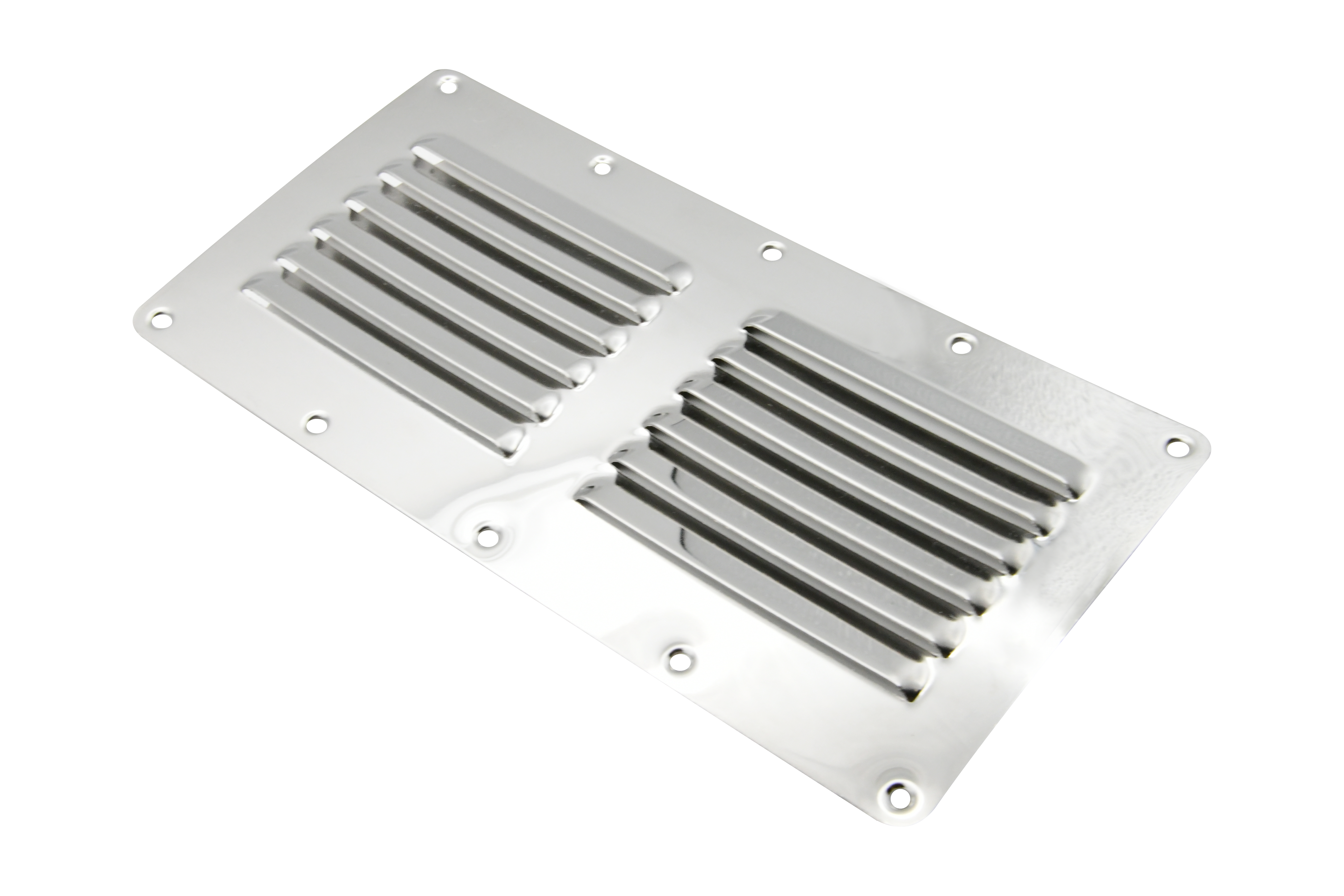 304 Stainless Steel Stamped Louvered Vent Cover