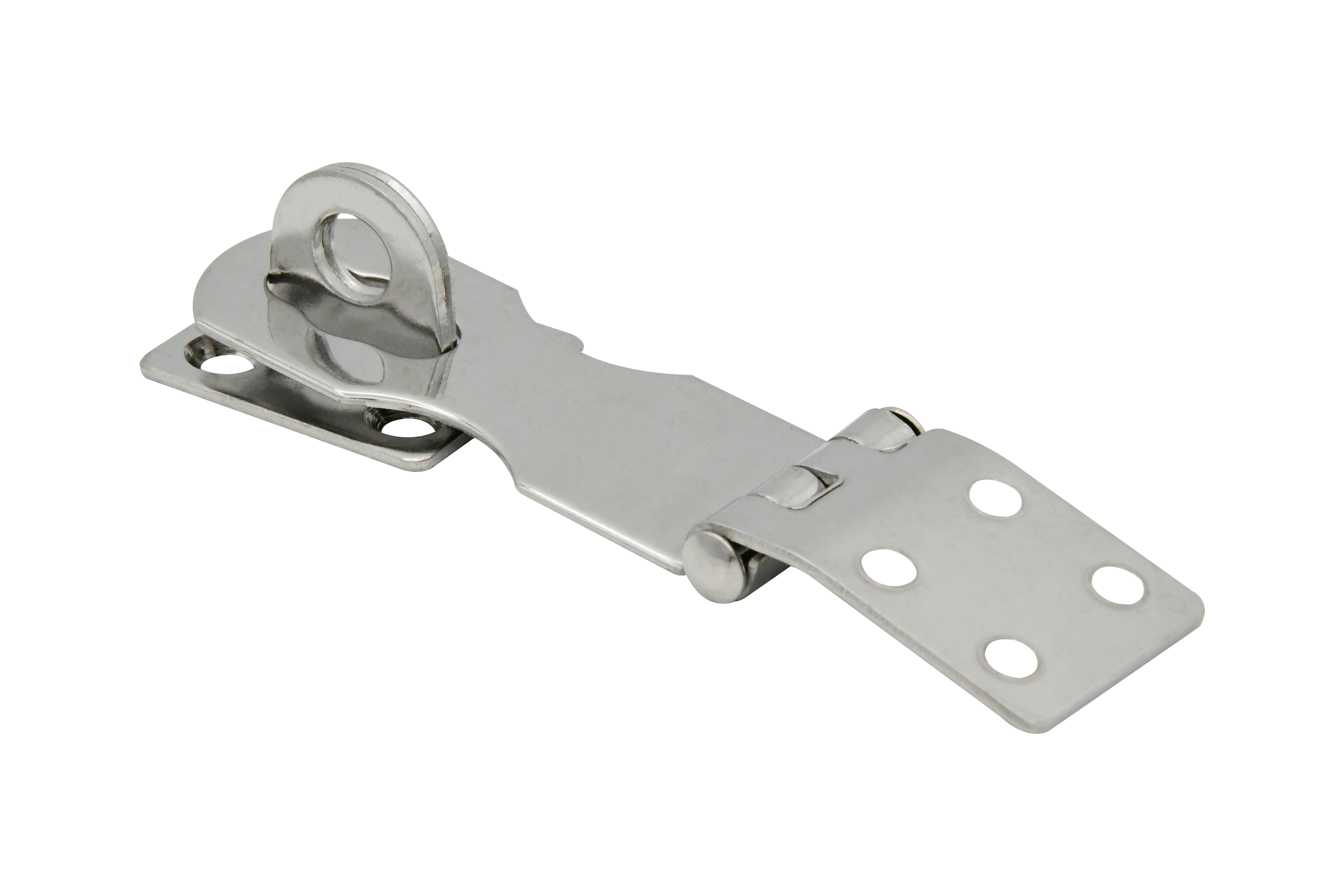 304 Stainless Steel Stamped Safety Hasp Non-Swivel