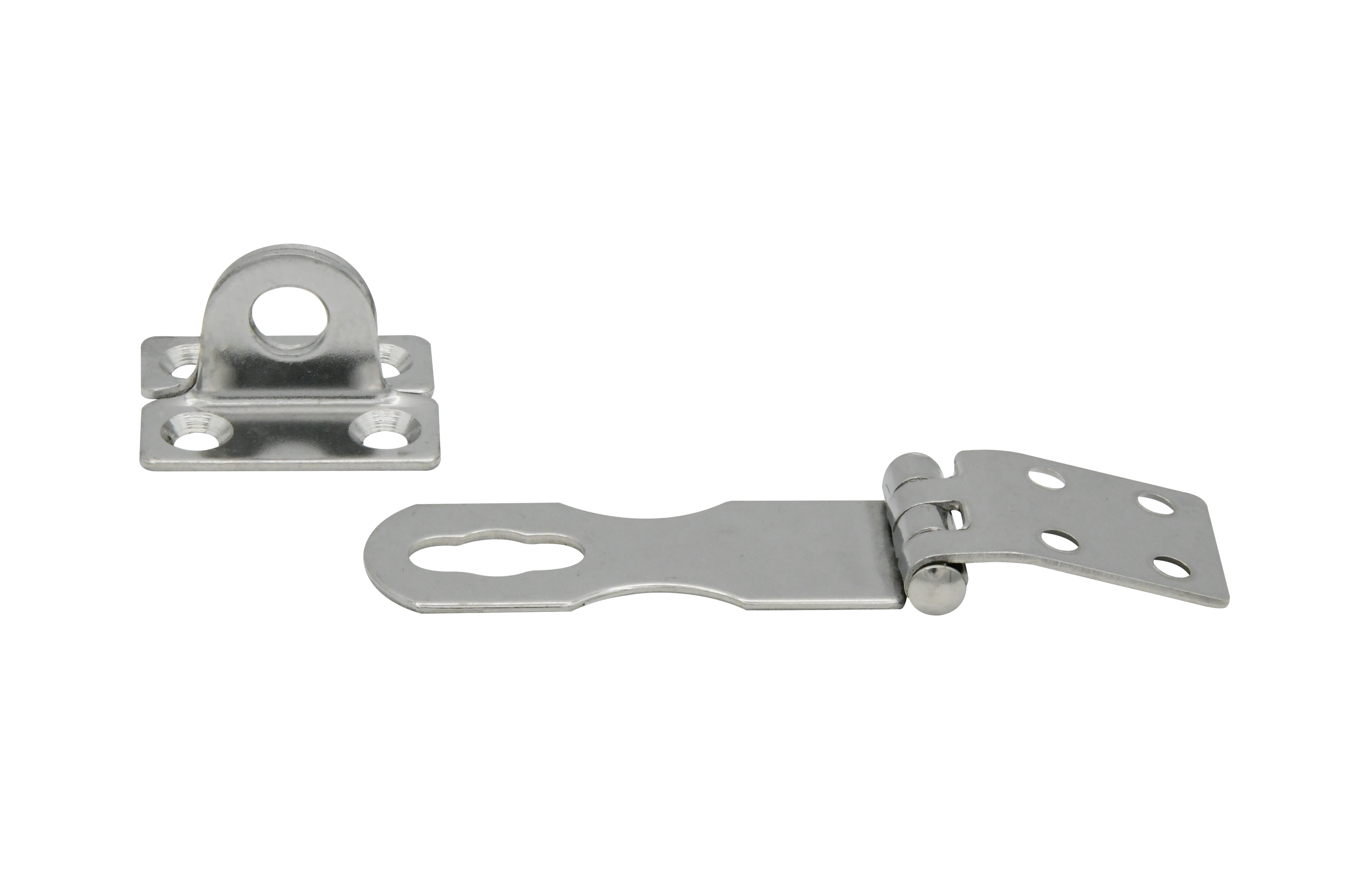 304 Stainless Steel Stamped Safety Hasp Non-Swivel