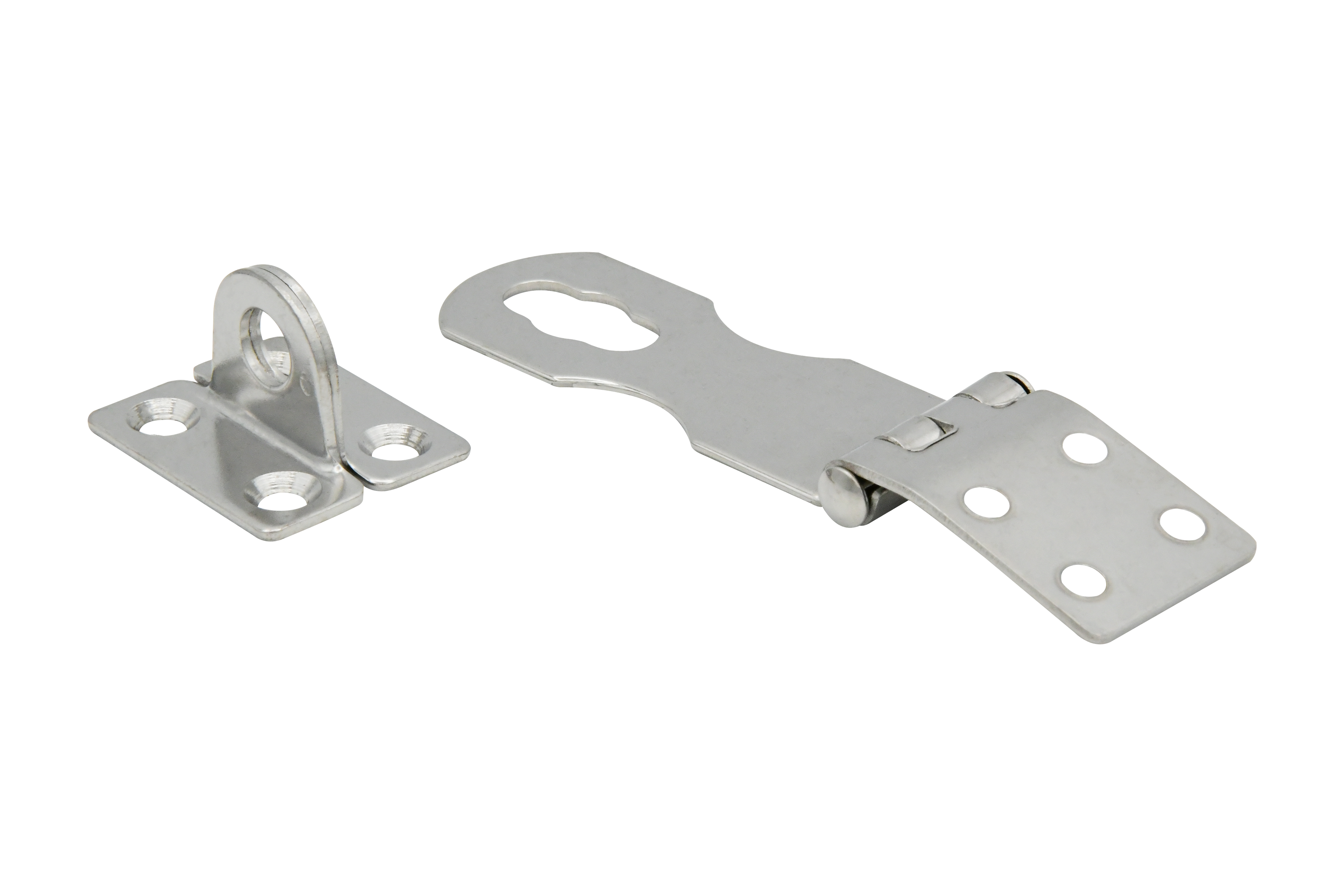 304 Stainless Steel Stamped Safety Hasp Non-Swivel