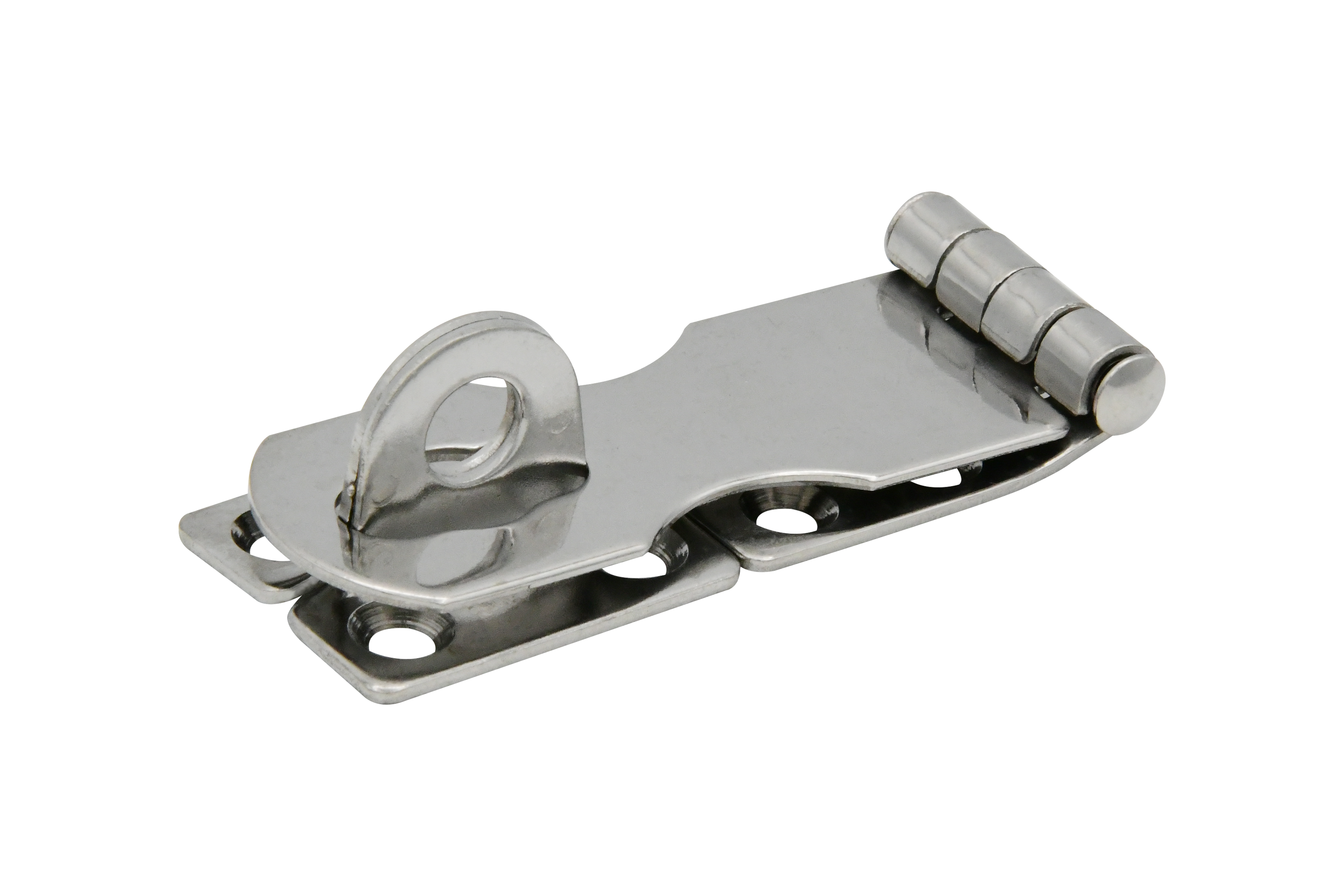 304 Stainless Steel Stamped Safety Hasp Non-Swivel