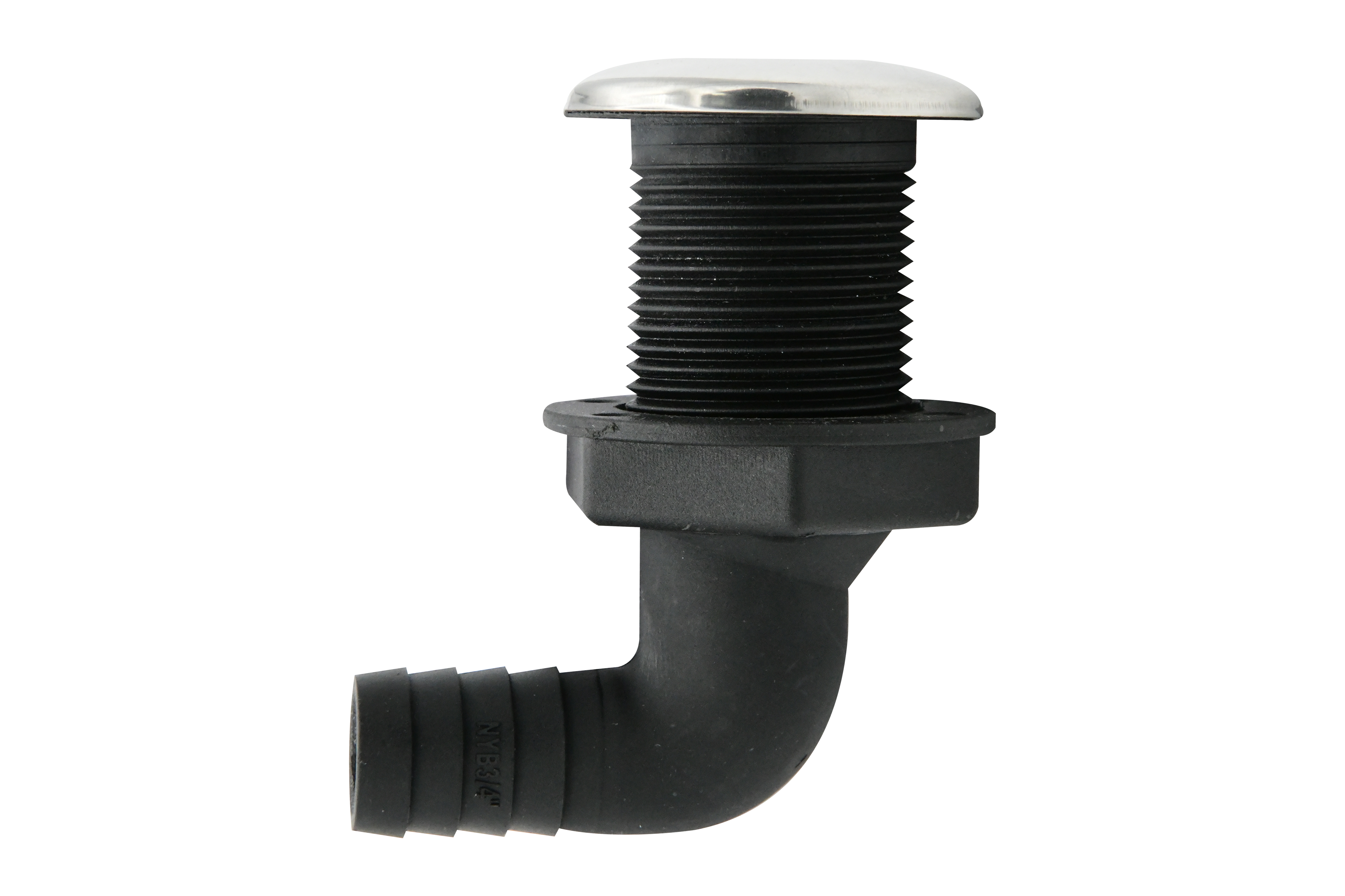 90° Nylon Thru-Hull