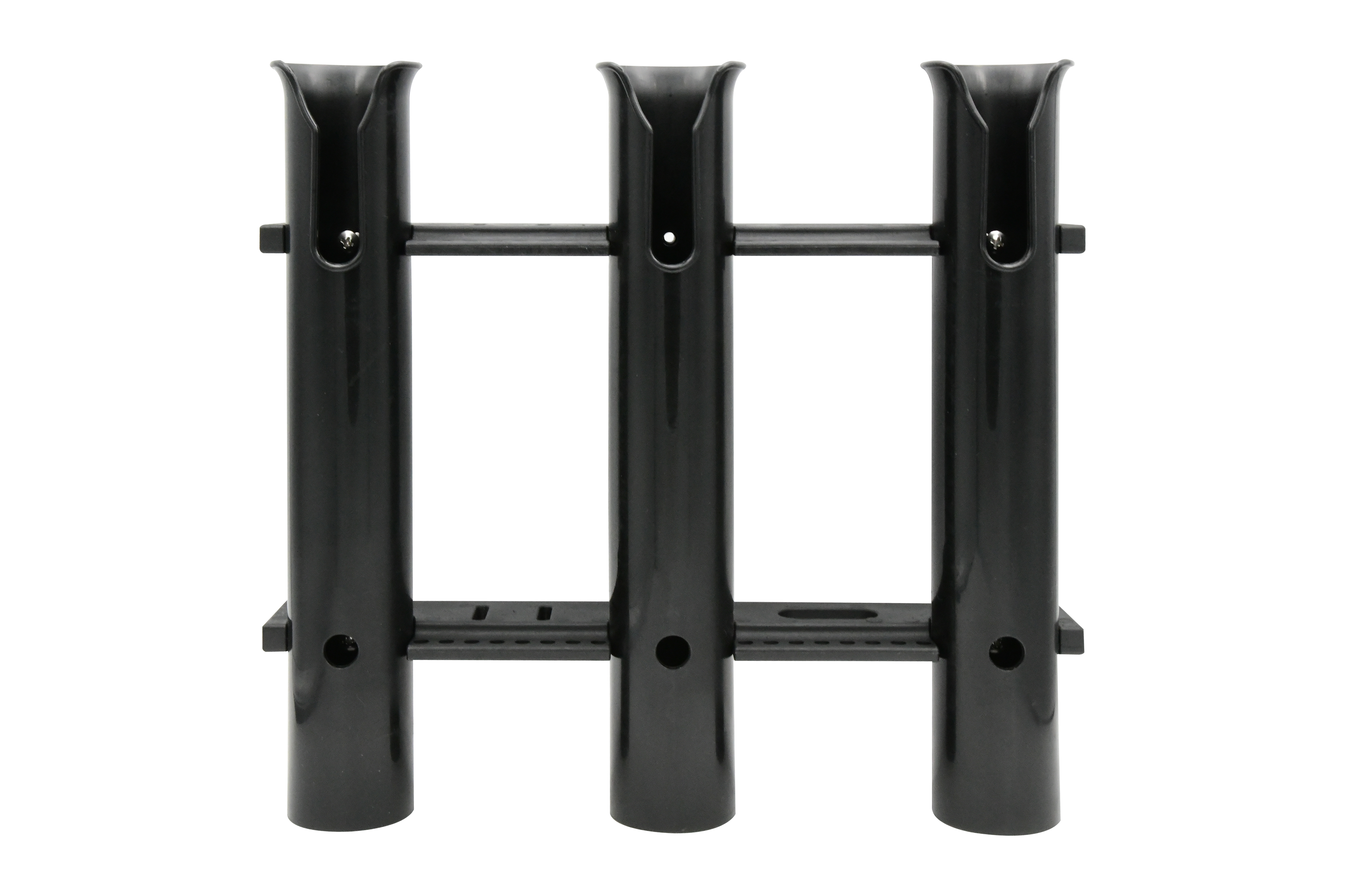 PP White/Black Wall Mount Fishing Rod Holder Bracket